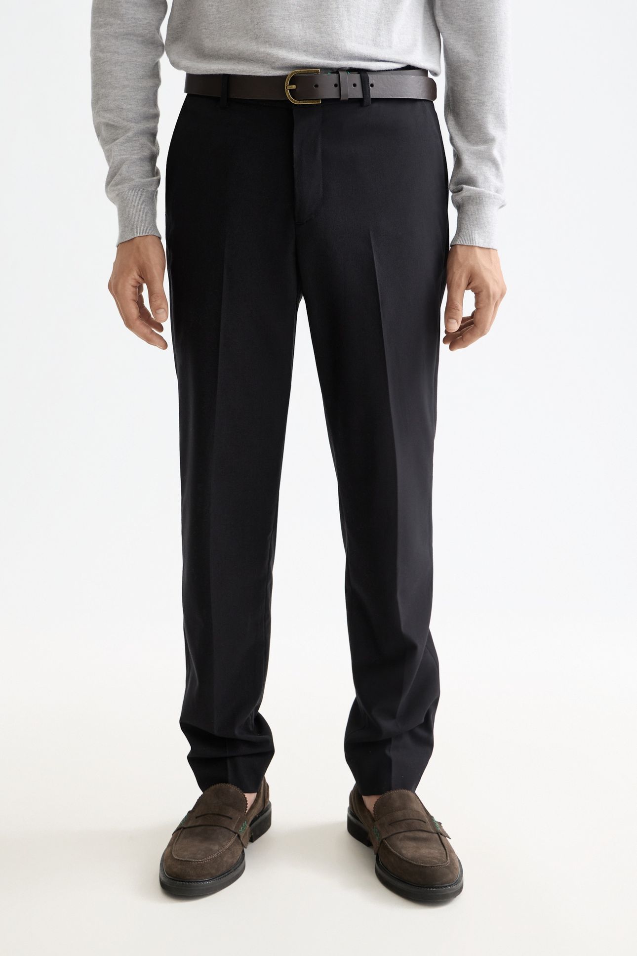 CORE RELAXED STRAIGHT FIT COOL-WOOL BLEND CHINO NIGHT 6