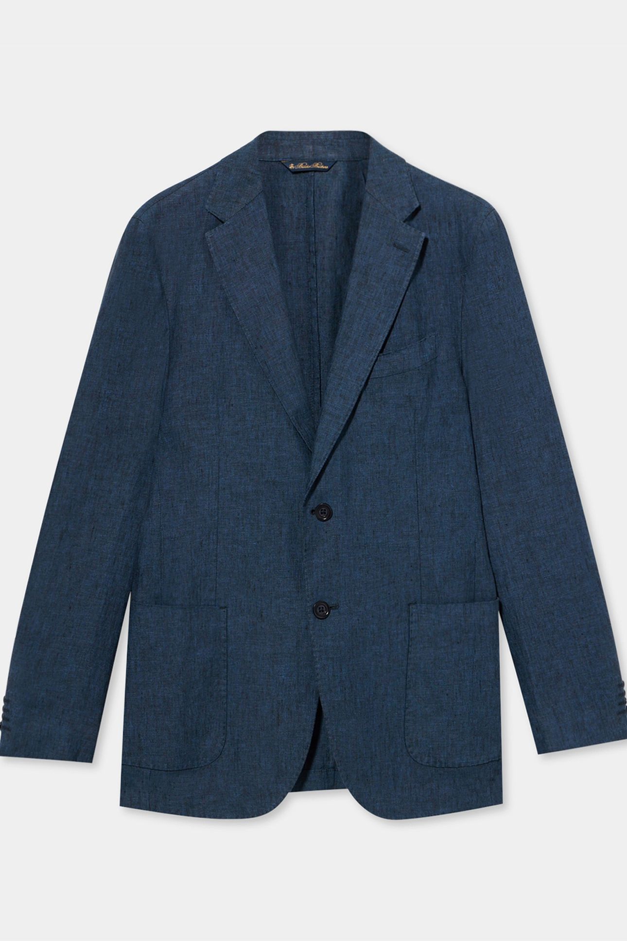 JACKET REGULAR LINING LINEN BLUE 3