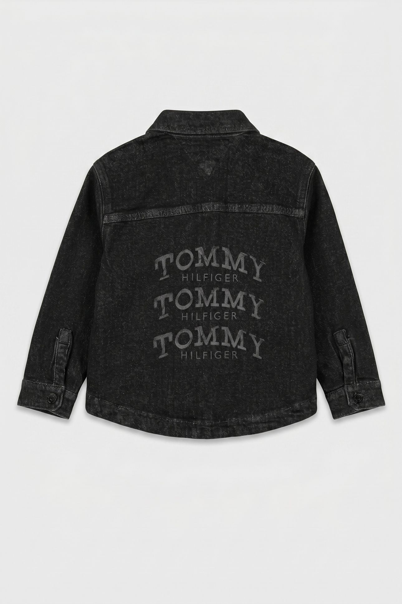 BOYS FADED GRAPHIC DENIM BLACK 3
