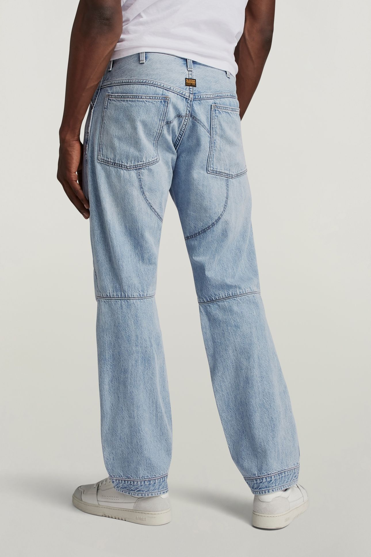 5620 3D REGULAR JEANS LIGHT/PASTEL BLUE 2