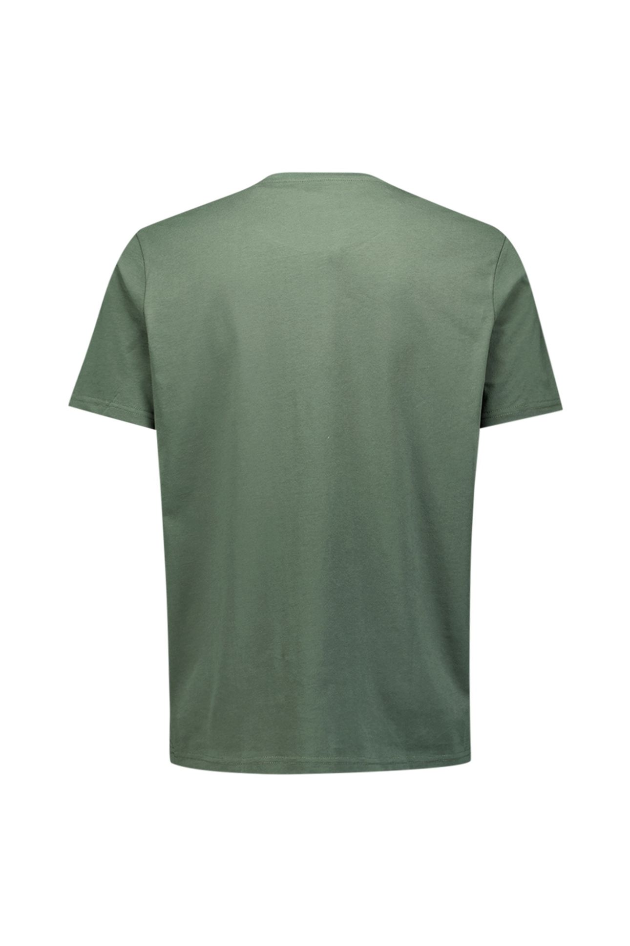 T-SHIRT CREWNECK SOLID BASIC DARK GREEN 4