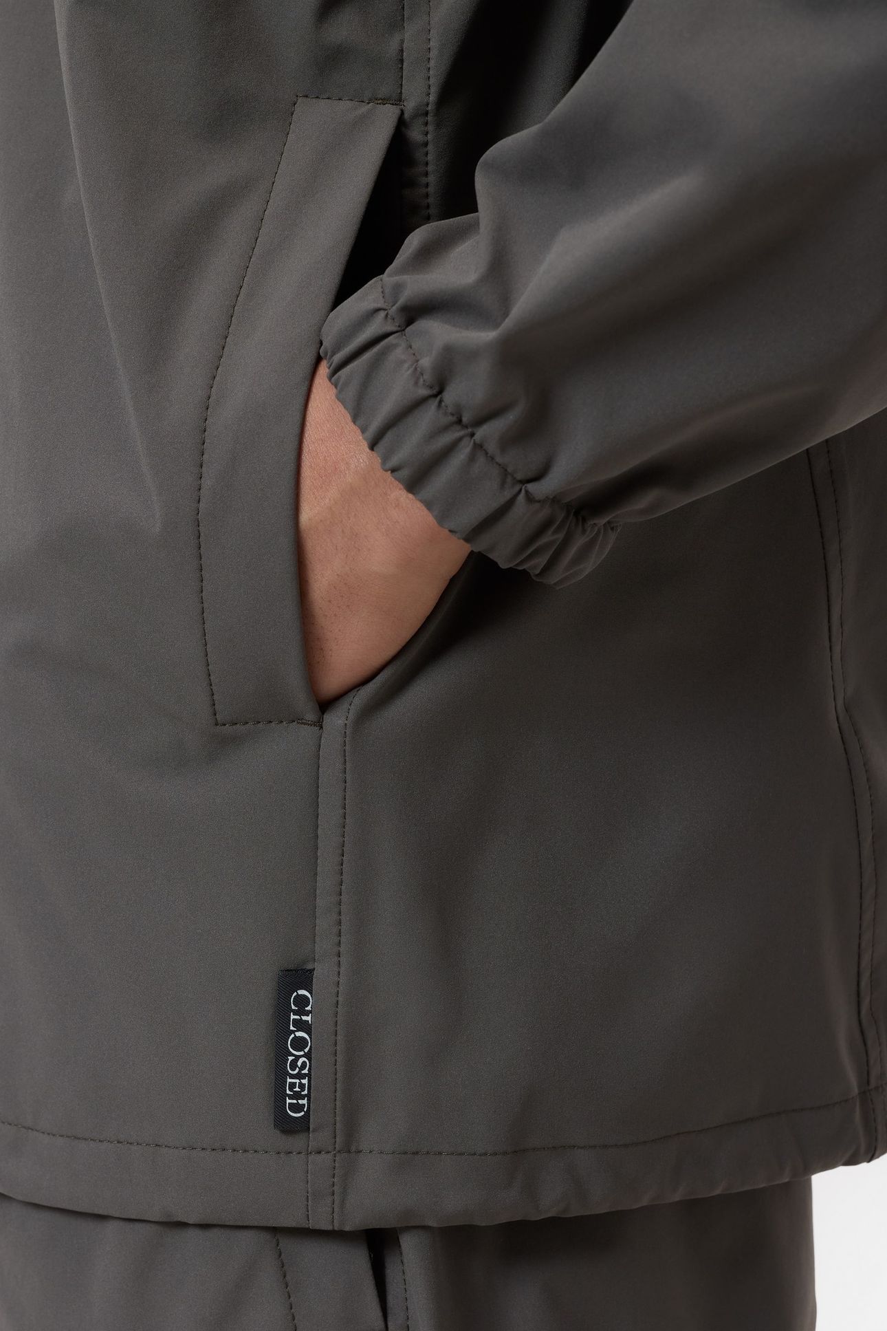 COACH JACKET PEPPER GREY 5