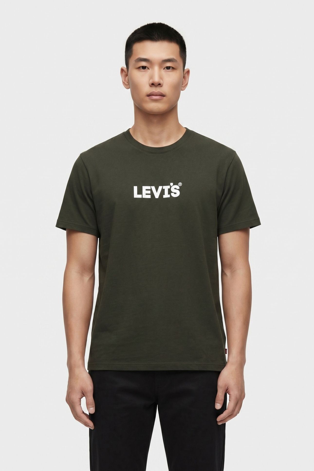 SS RELAXED FIT TEE HEADLINE LOGO 1 D 1