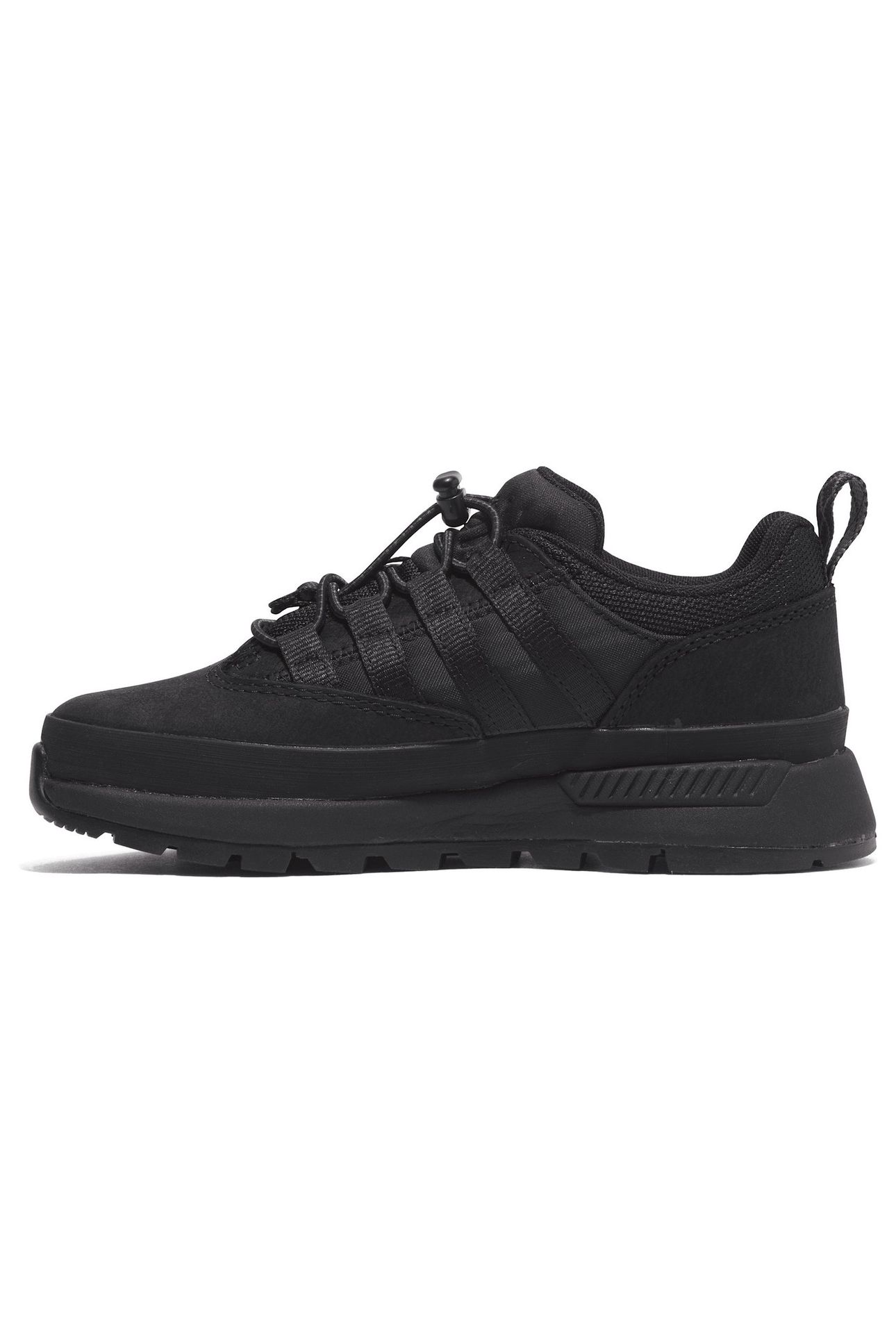 EURO TREKKER LOW LACE UP SNEAKER JET BLACK 8