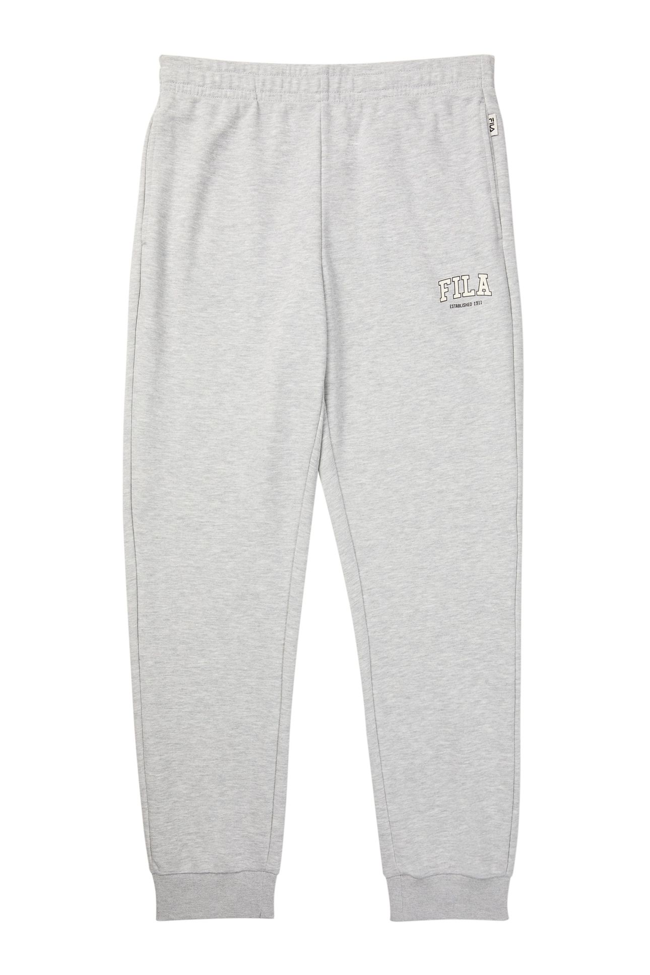 RIFREDI REGULAR GRAPHIC SWEATPANTS LIGHT GREY MELANGE 4