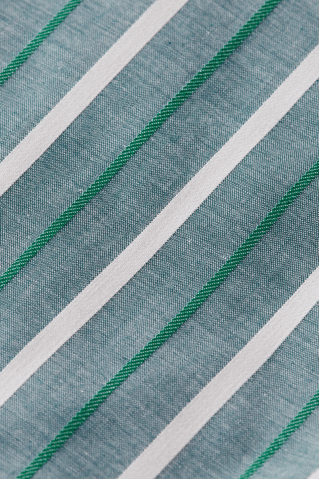 REGULAR FIT DOBBY STRIPE SHIRT PITCH GREEN PINSTRIPE 4