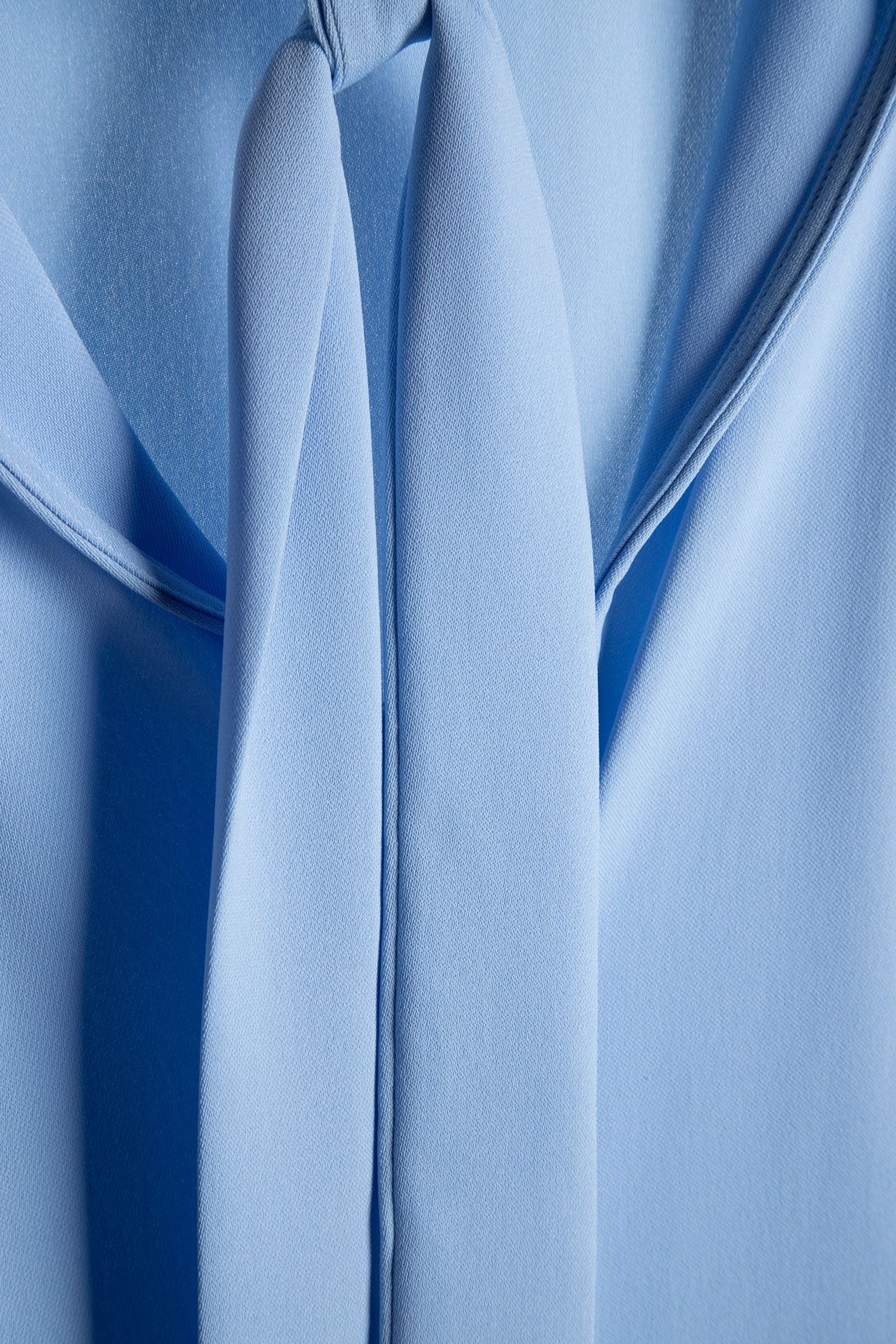DRAPE TUCK MIDI DRESS PALE BLUE 4