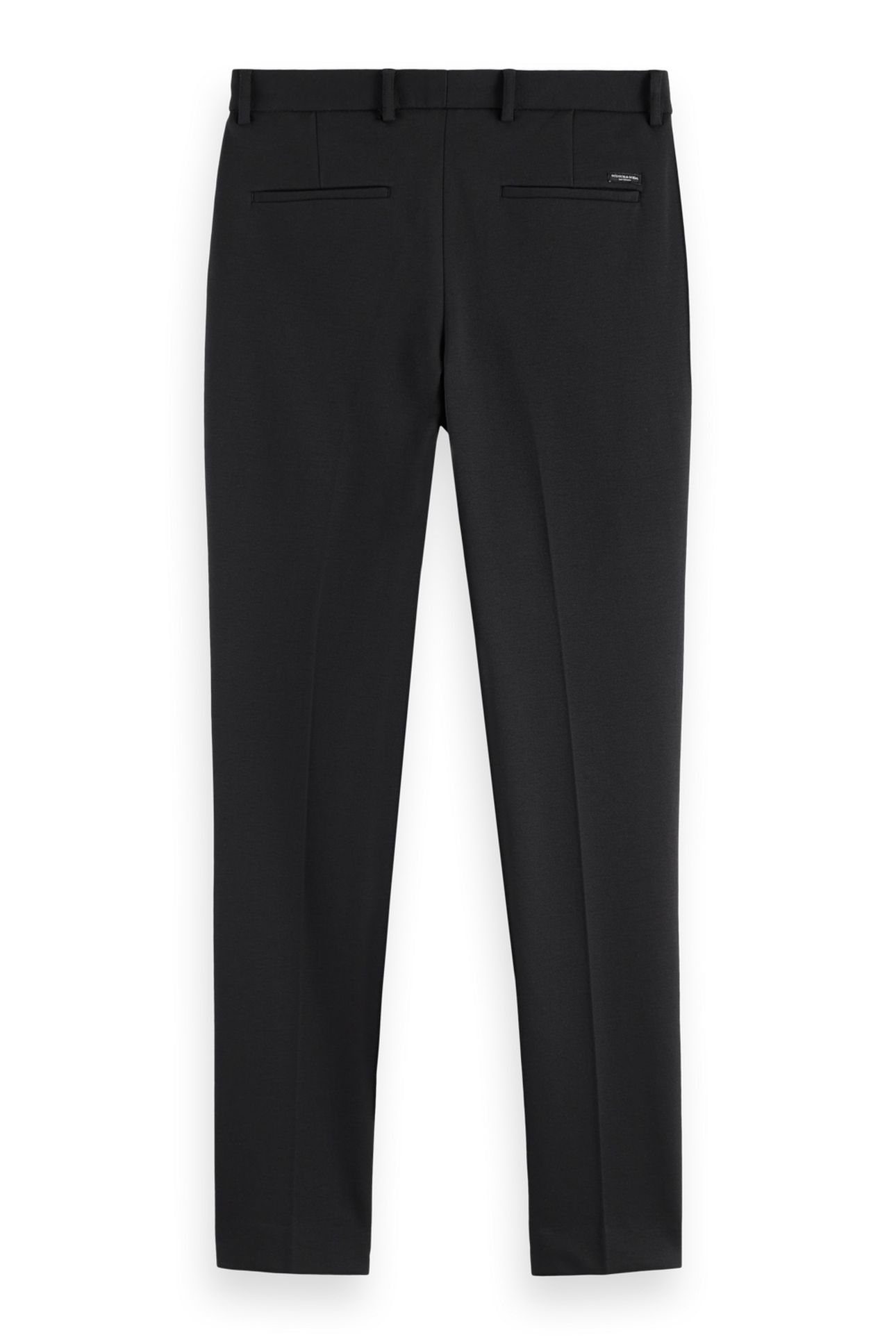 MOTT - TAILORED JERSEY YARN-DYED CHINO BLACK 2