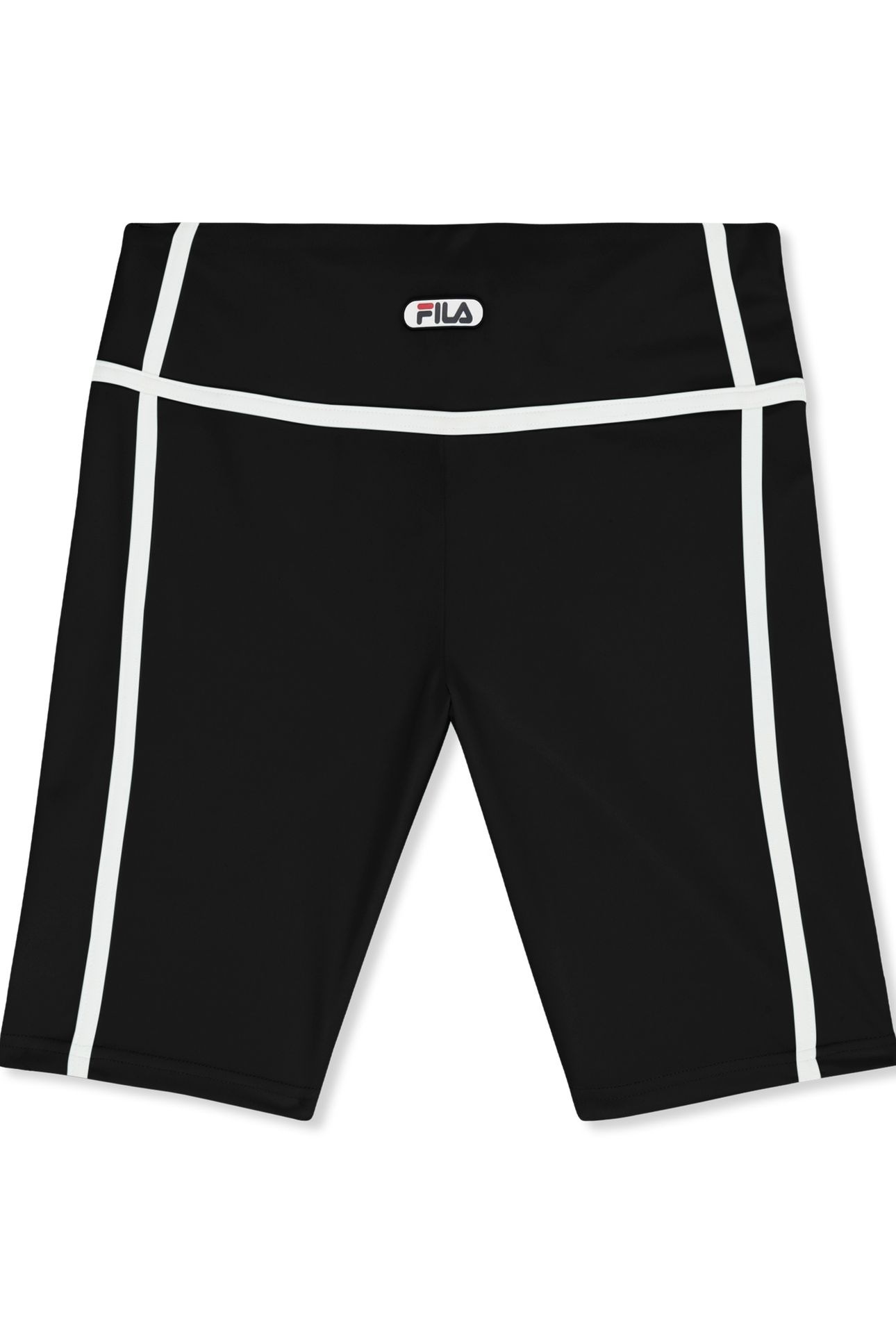 CONFINI SLIM CONTRAST TAPE SHORTS BLACK 4