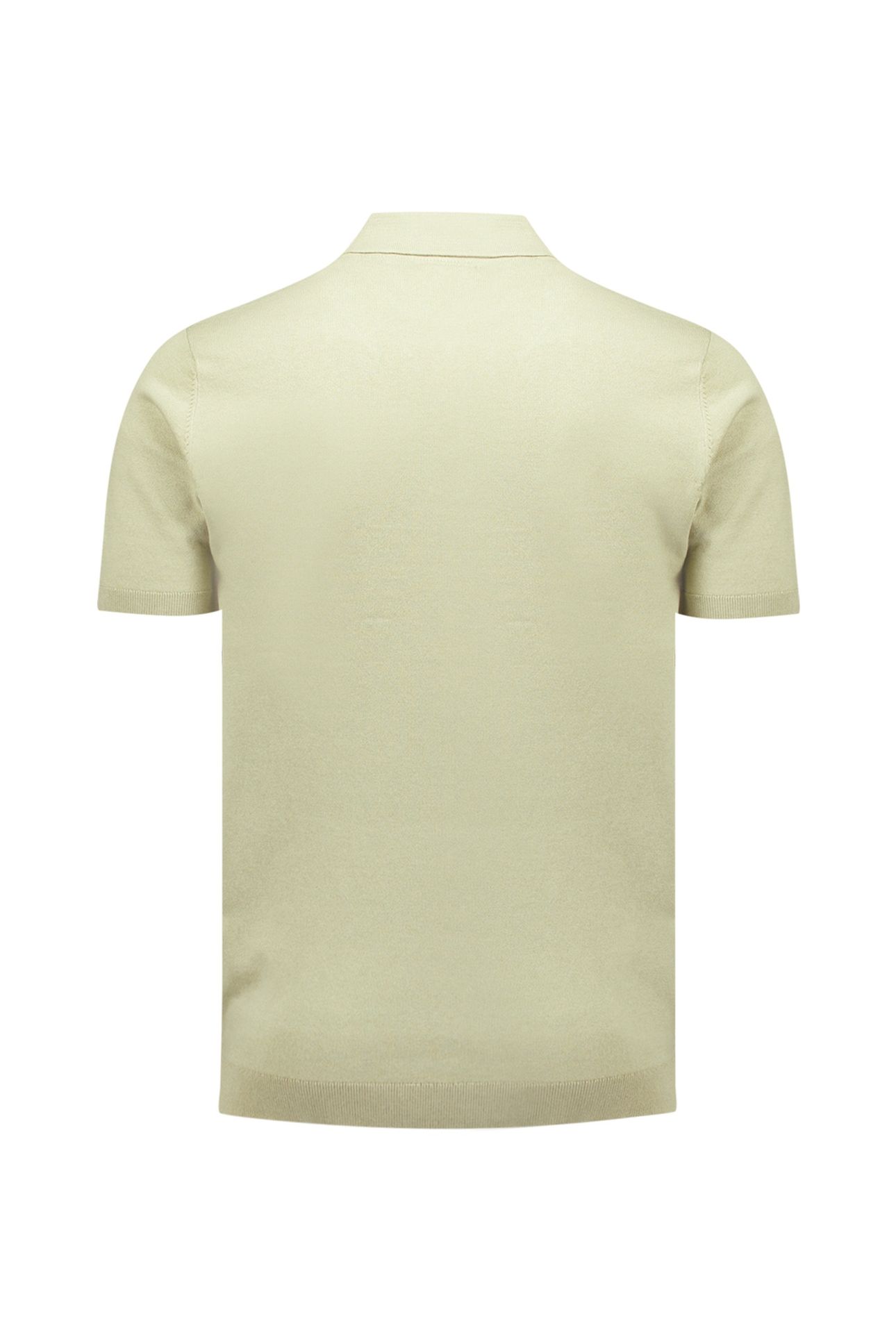 PULLOVER SHORT SLEEVE POLO SOLID LIGHT MOSS 6