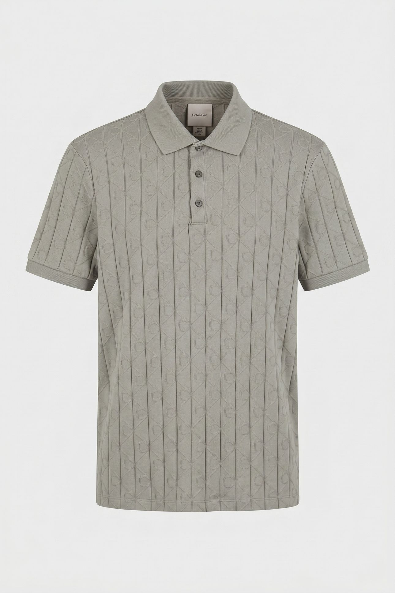SS MERCERIZED POLO FOREST FOG 3