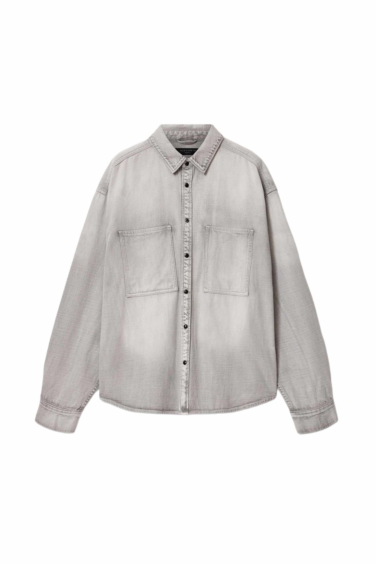 AL DENIM SHIRT LIGHT GREY 4