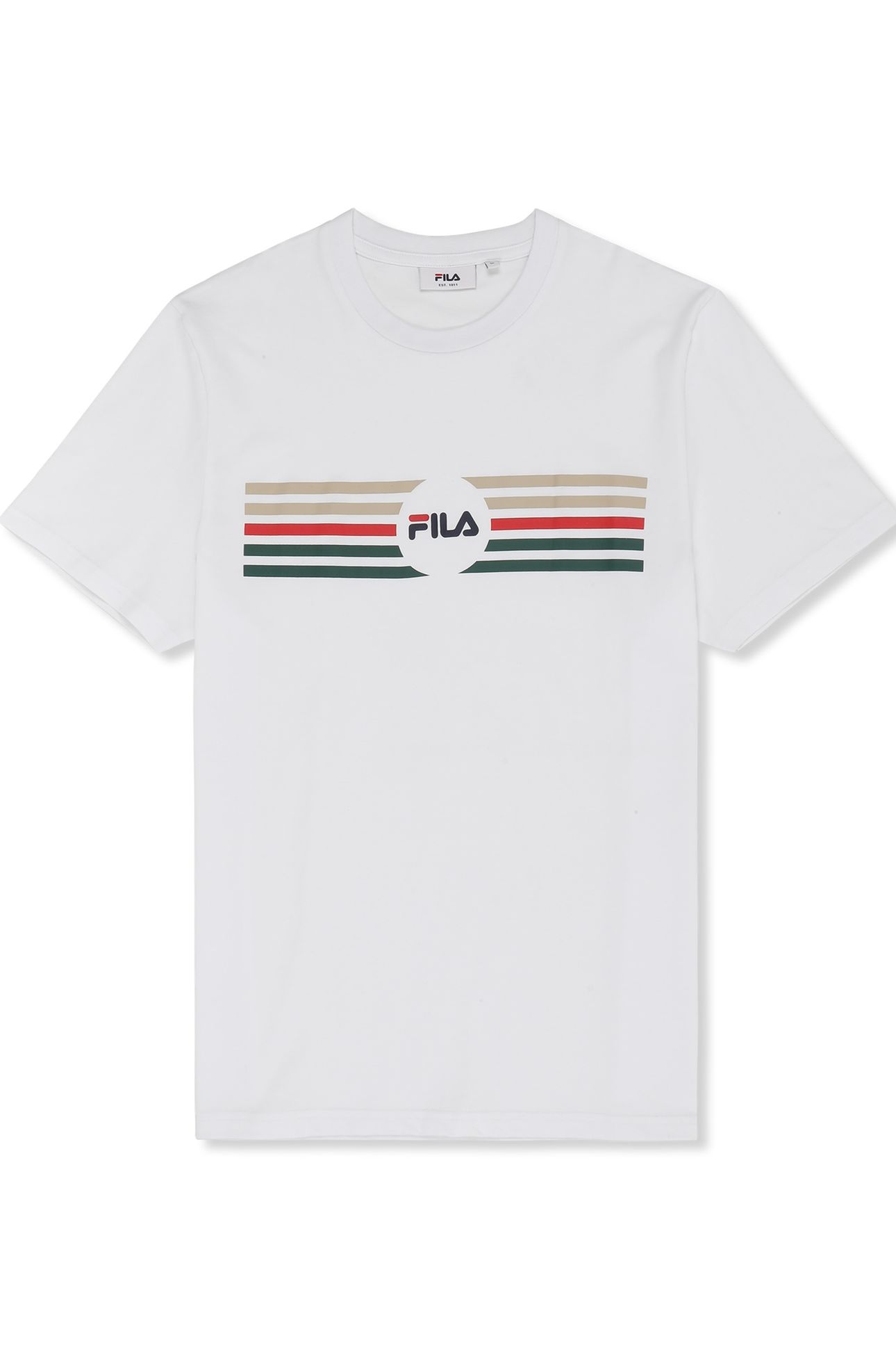 PADULE REGULAR LOGO GRAPHIC T-SHIRT BRIGHT WHITE 4
