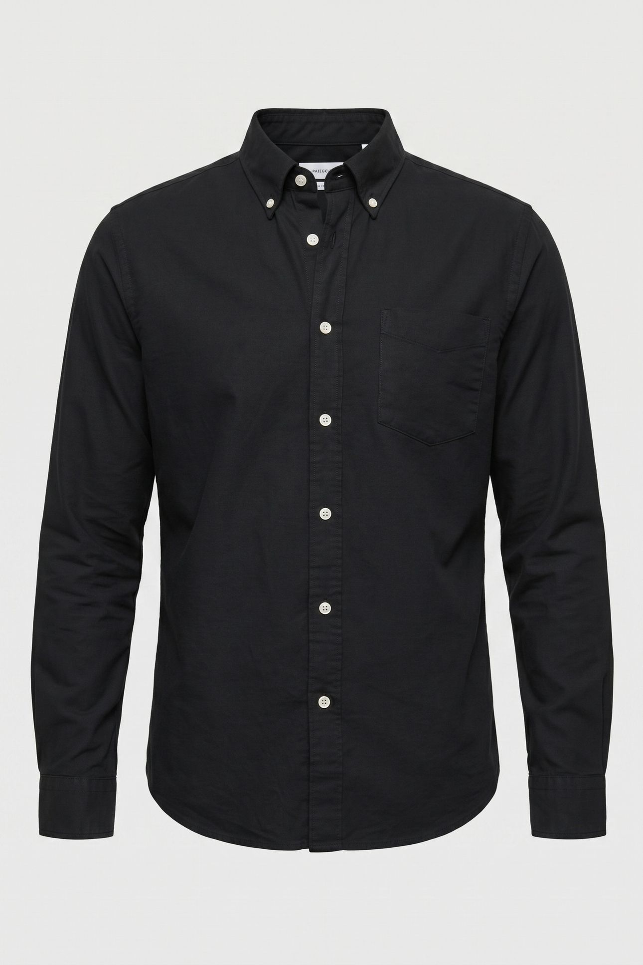 BUTTON-DOWN SHIRT W/POCKET COTTON NAVY 5