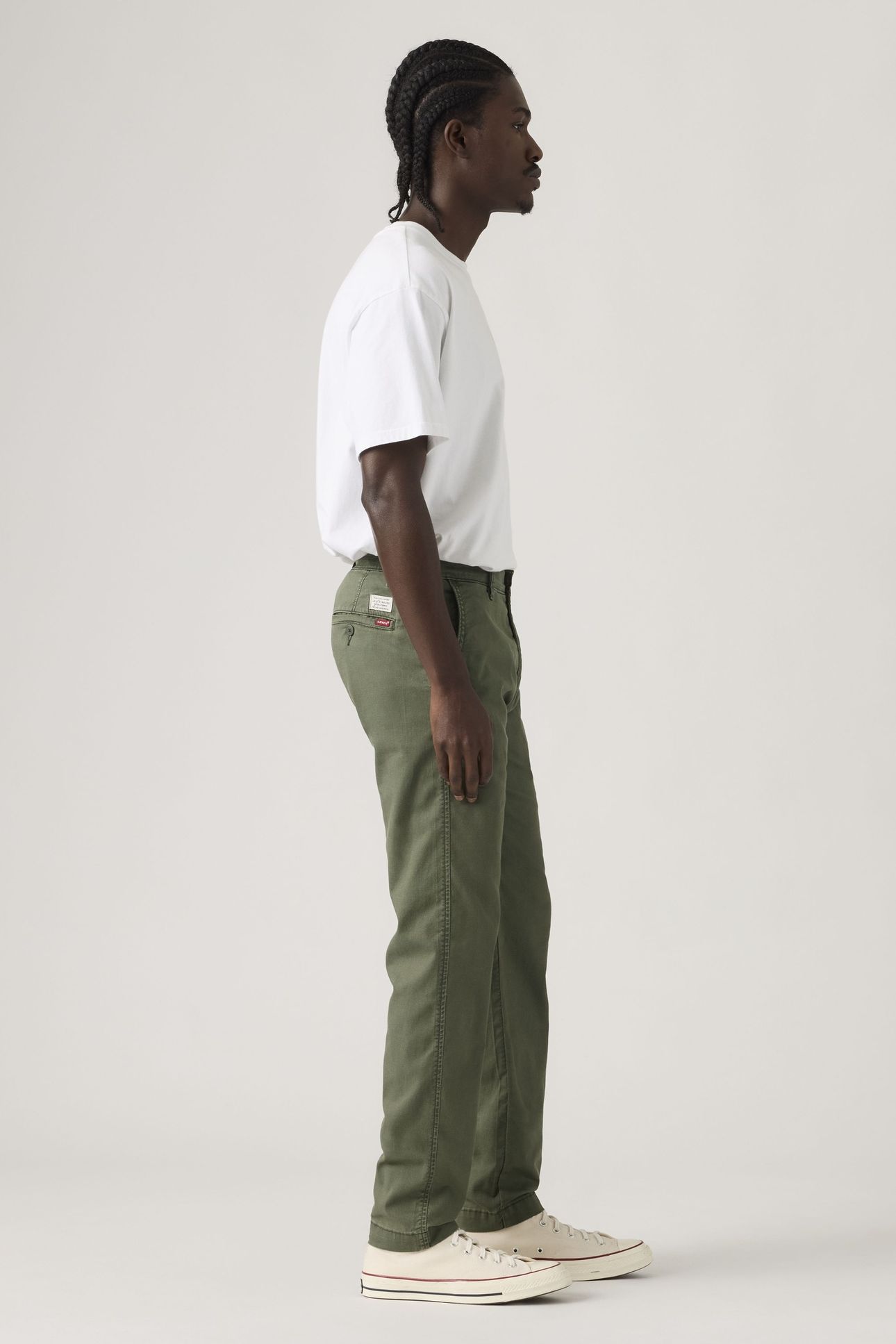 XX CHINO STANDARD TAPER LIGHTWEIGHT LINEN PANTS 3
