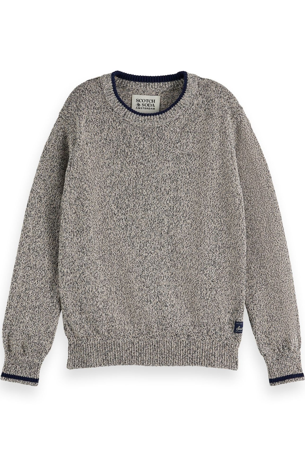 BOY REGULAR-FIT MELANGE PULLOVER PLAZA TAUPE MELANGE 1