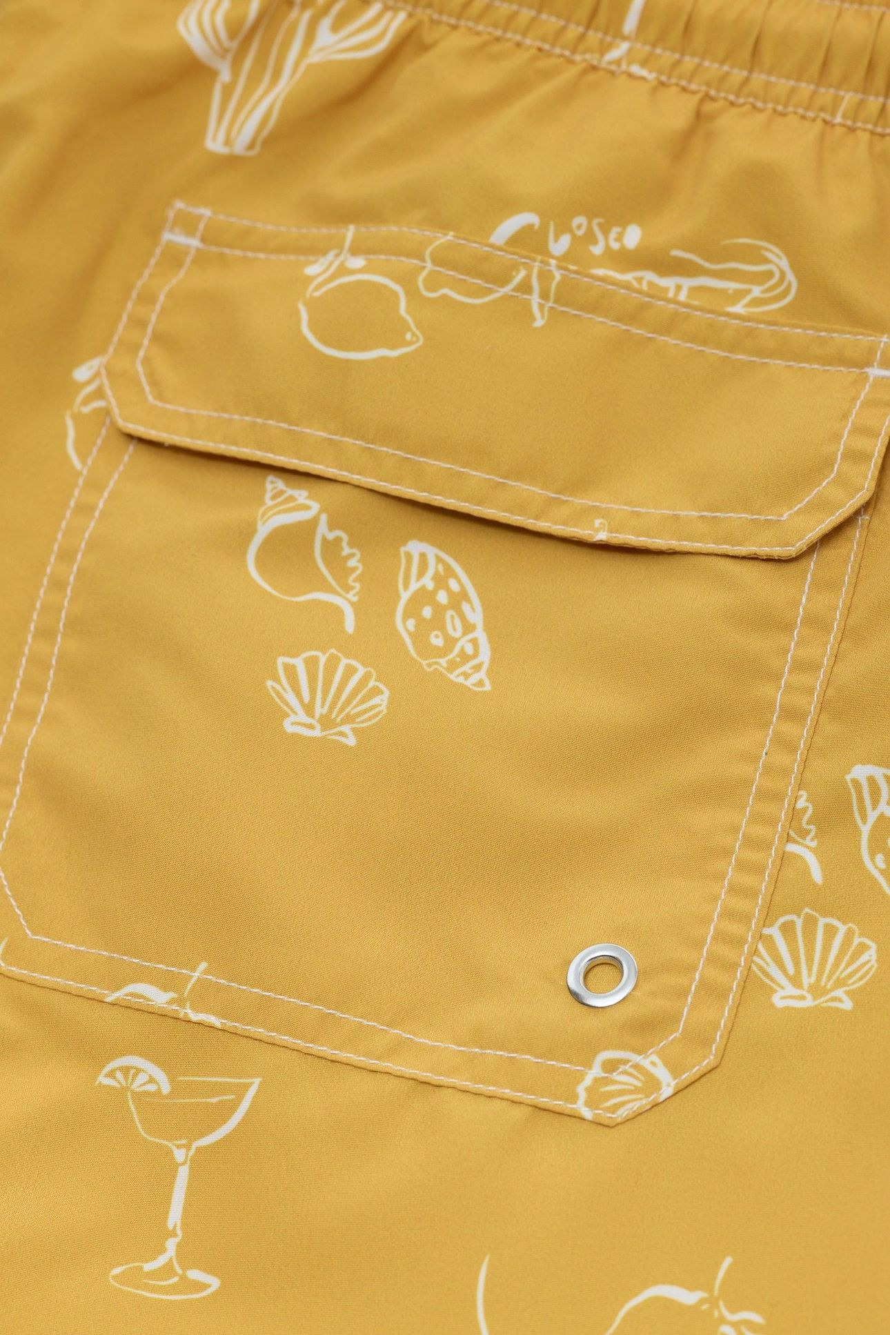 SWIM SHORTS MANGO YELLOW 3
