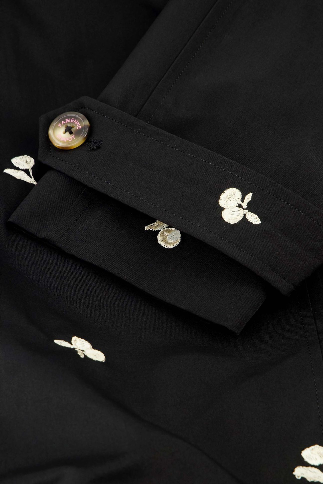 TROY TRENCHCOAT SHORT BLACK 5