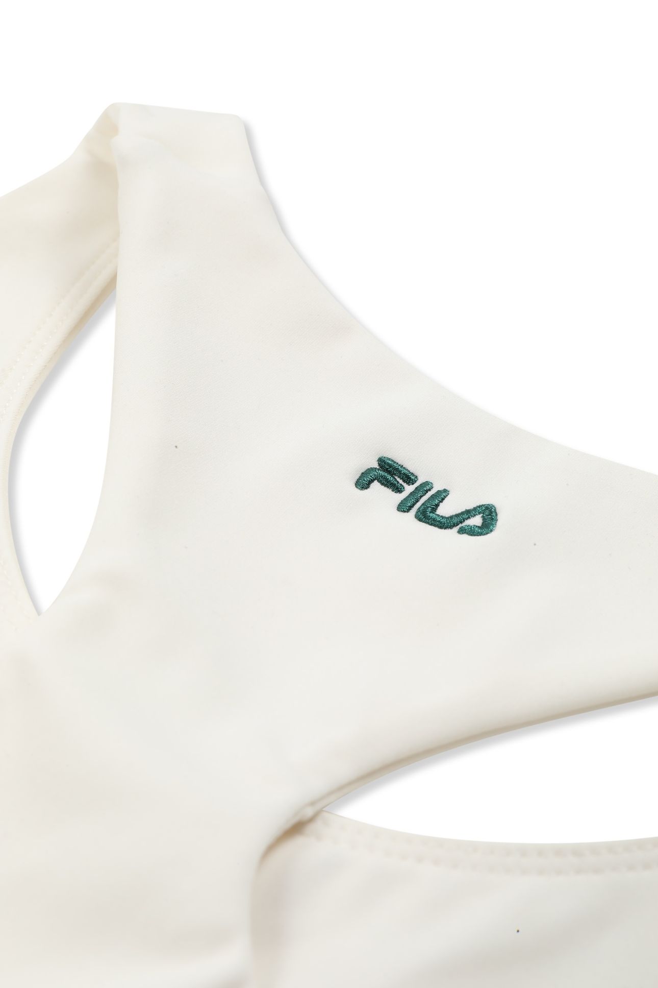 LUNATA GRAPHIC TAPED BRA TOP EGRET 3