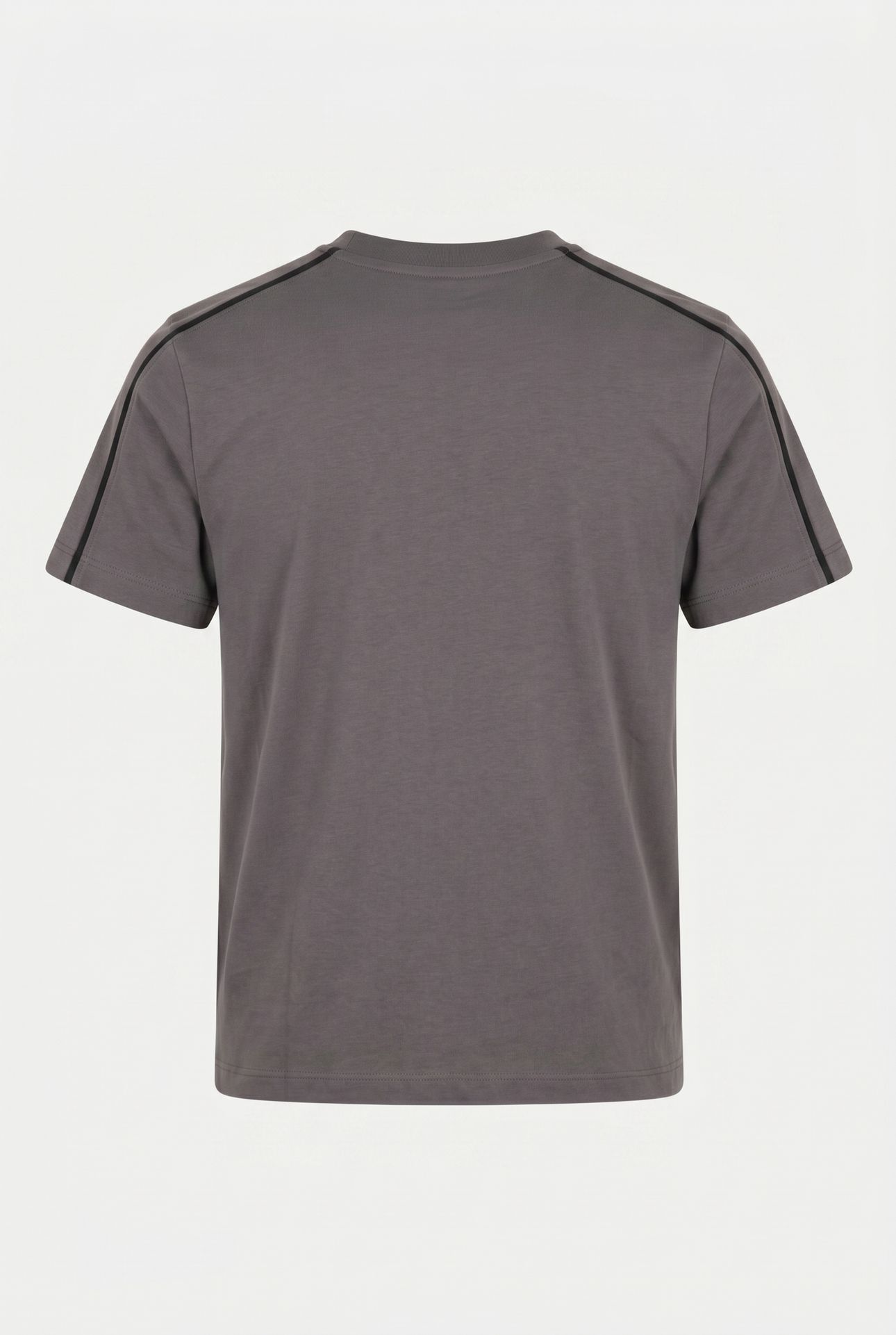 BOYS EMBRO PIPING S/S T-SHIRT COAL 3