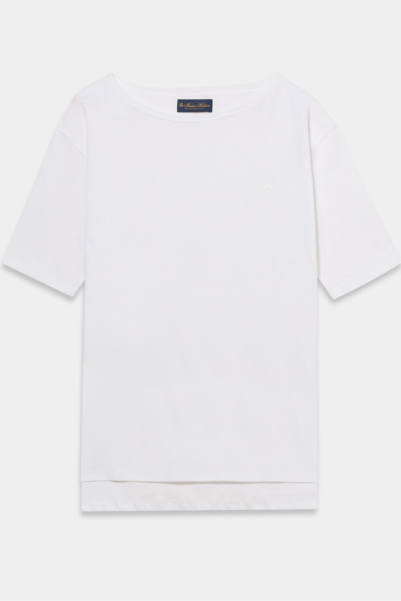 LOGOED T-SHIRT COTTON WHITE 3