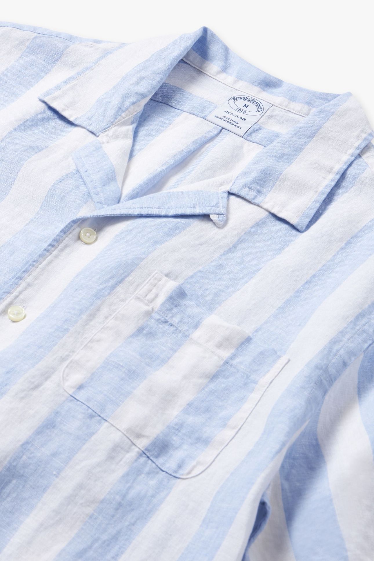 CASUAL LINEN SHIRT BLUE 5