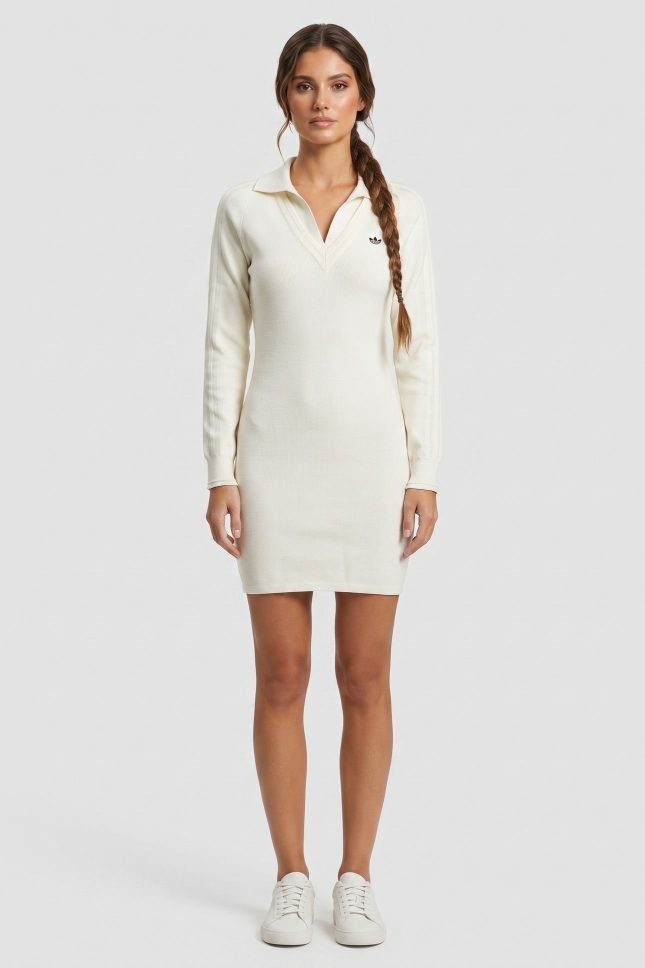 ORIGINALS LONG SLEEVE COLLARED DRESS 1