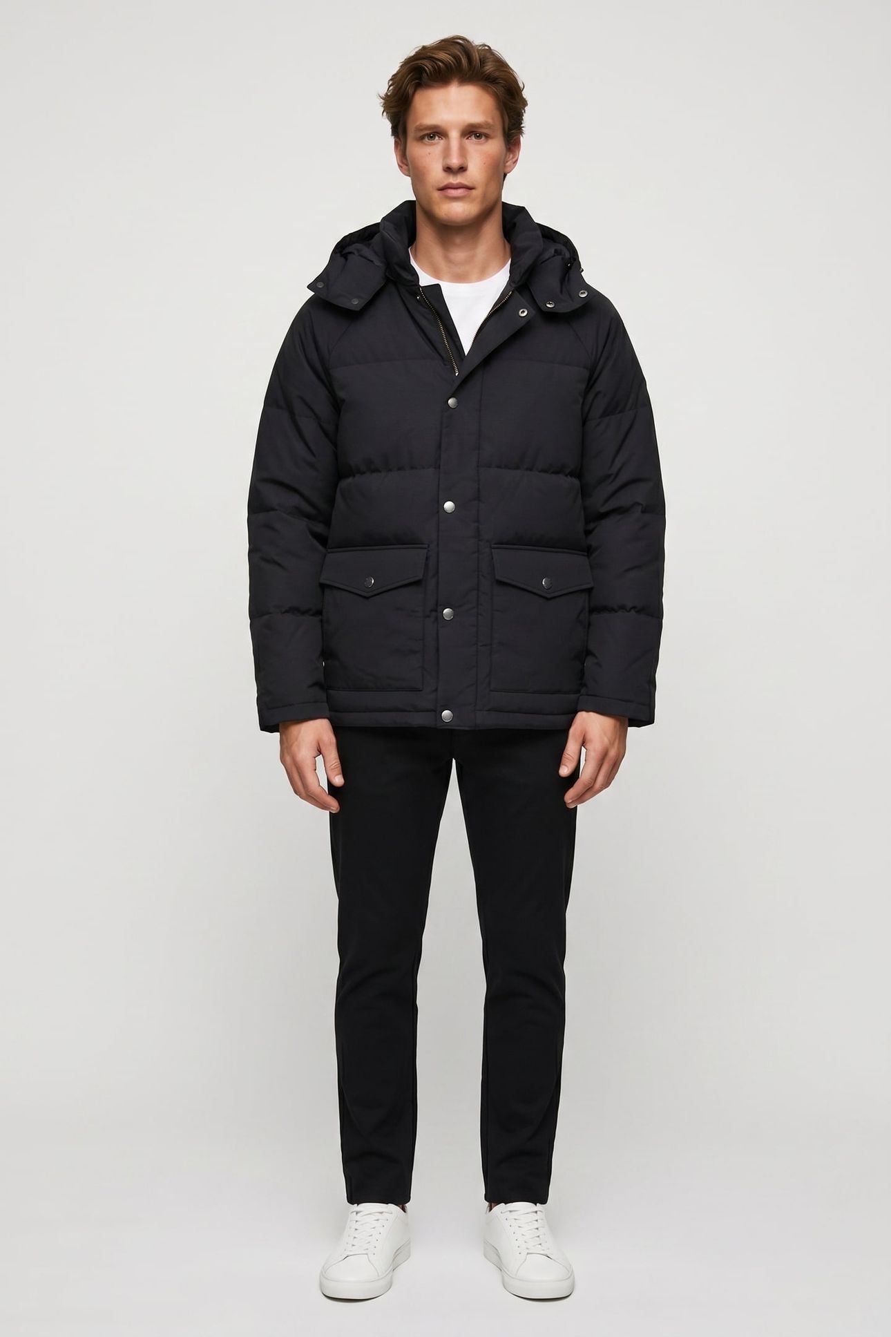 DOWN JACKET BLACK 1