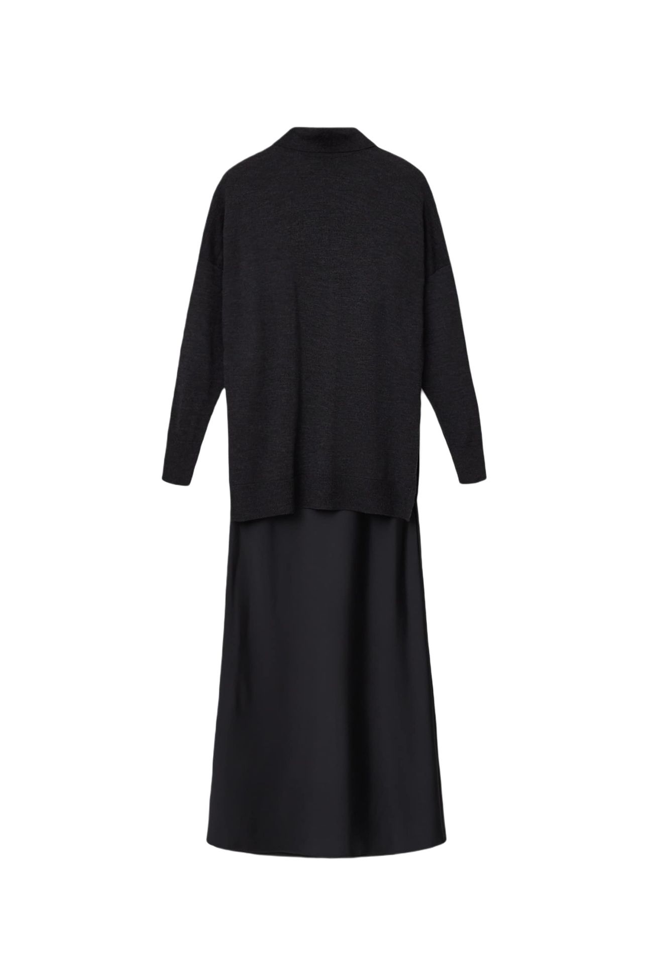 JUNO DRESS SHADOW BLACK 7