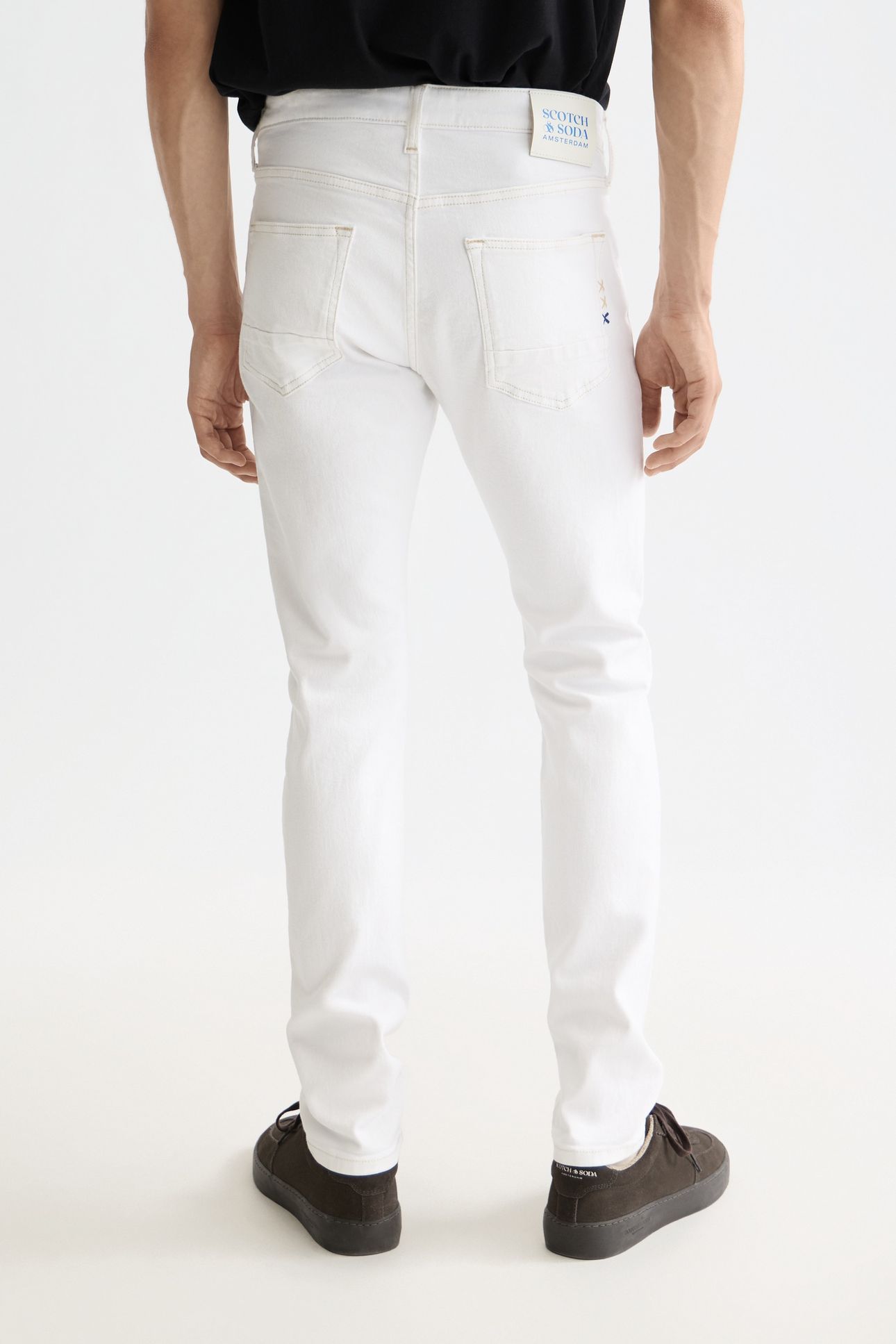 CORE RALSTON REGULAR SLIM JEANS COOL WHITE WHITE/PASTEL 3