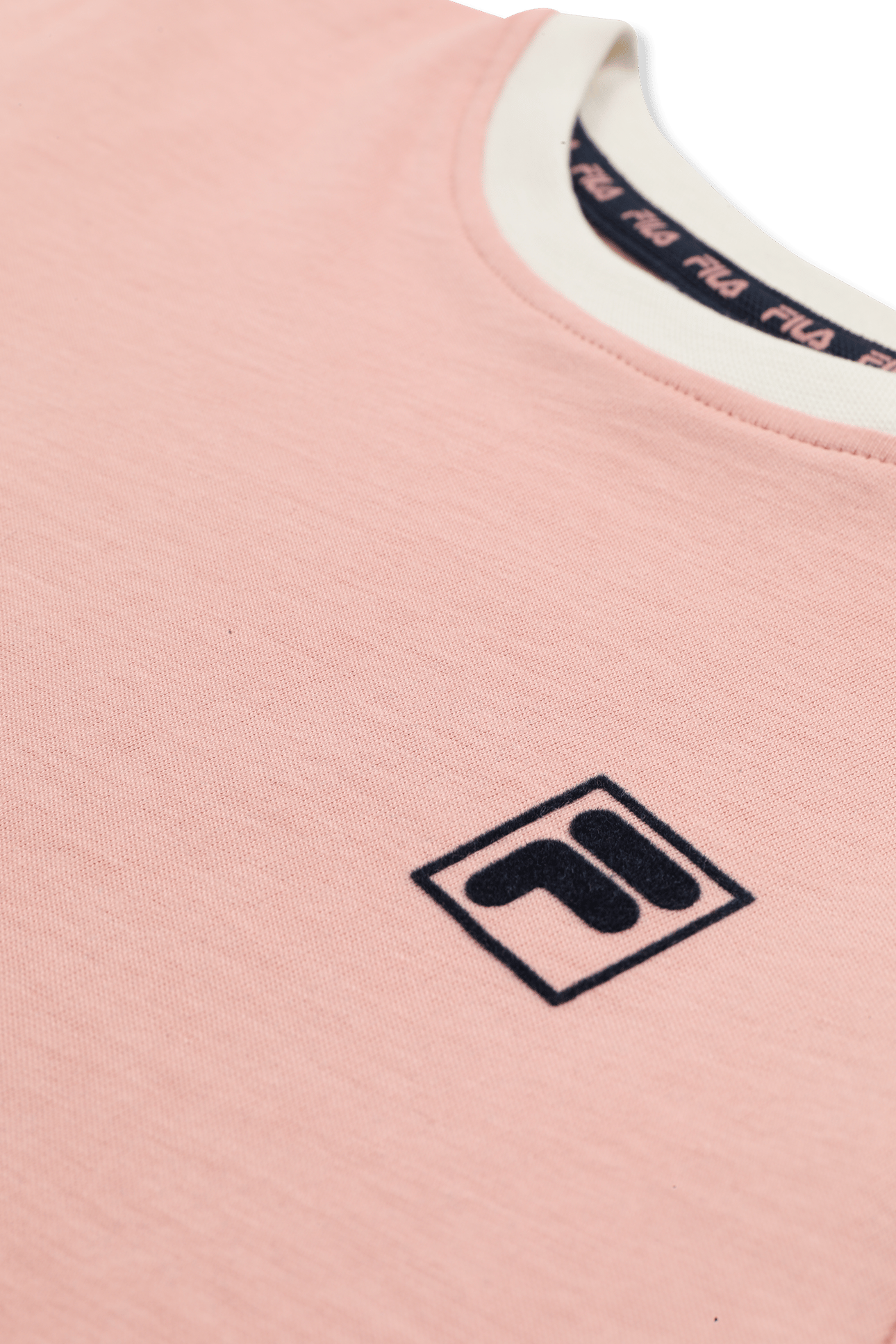 PRATOLINO CROPPED RINGER T-SHIRT MELLOW ROSE-EGRET 3