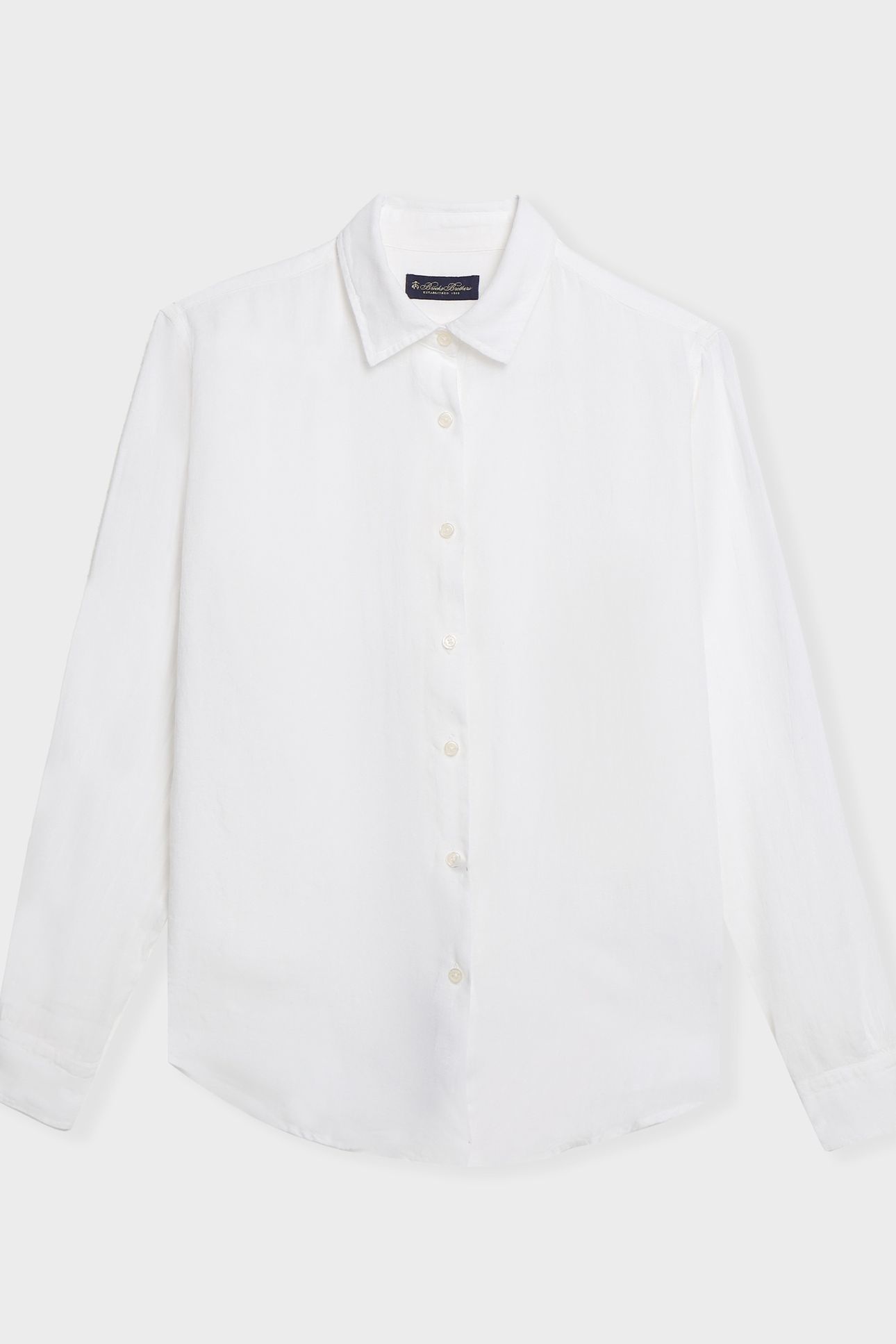 LINEN PLAIN OVERSHIRT WHITE 3