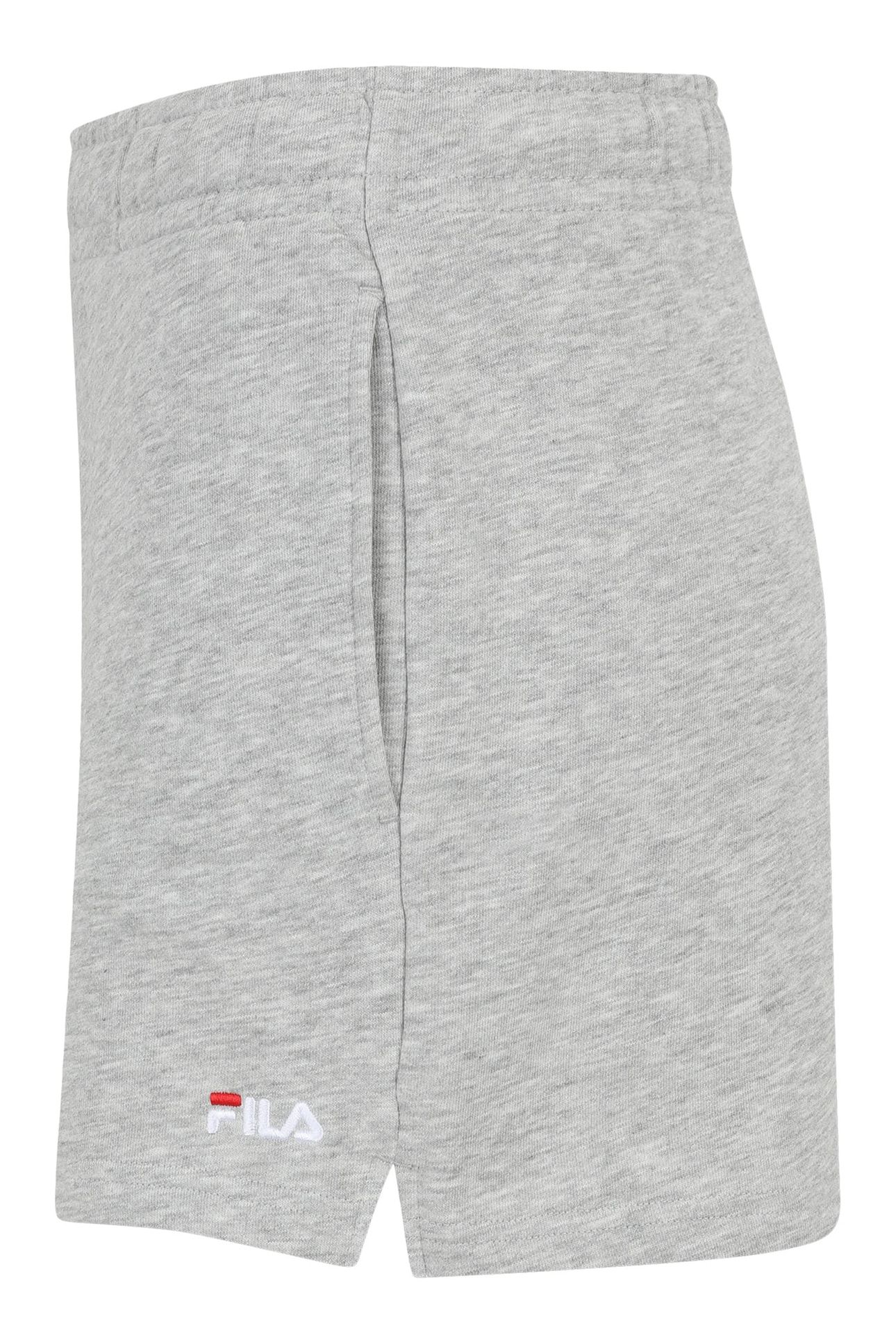 LUSCIANO HIGH WAIST SHORTS LIGHT GREY MELANGE 5