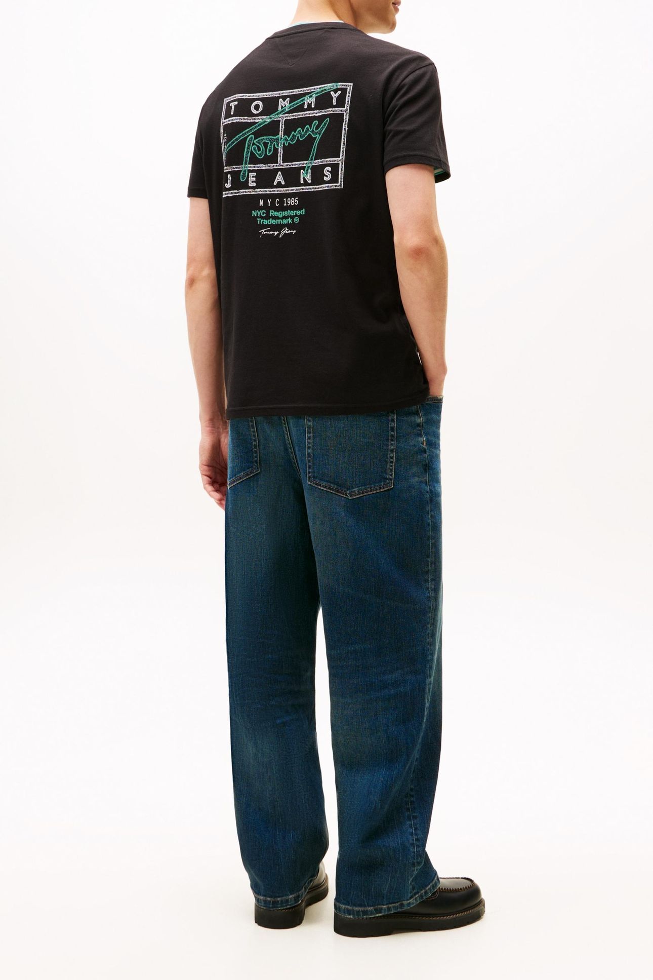 REGULAR SIGN SPRAY T-SHIRT BLACK 3
