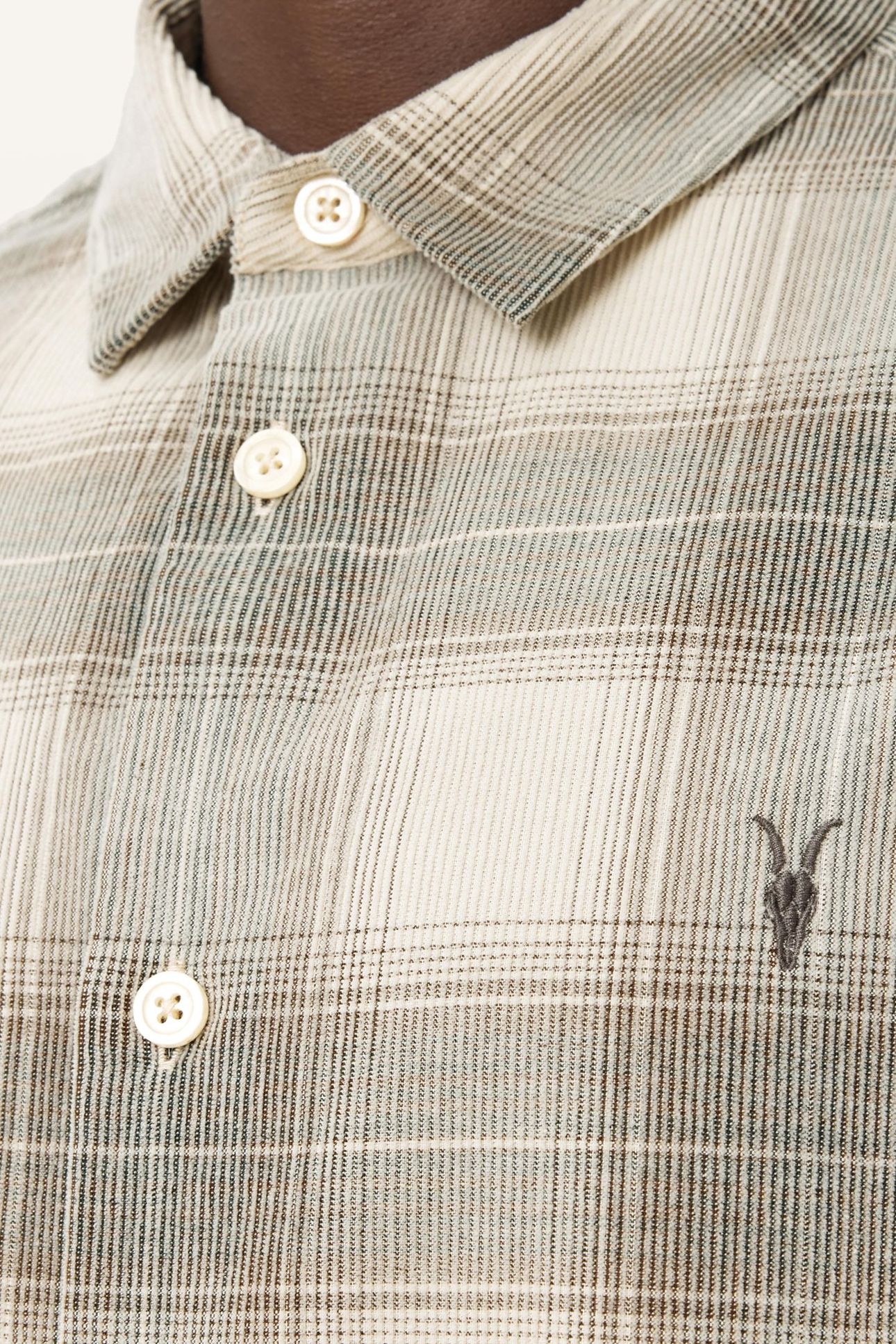 YUKI LS SHIRT SANDSHELL TAUPE 5