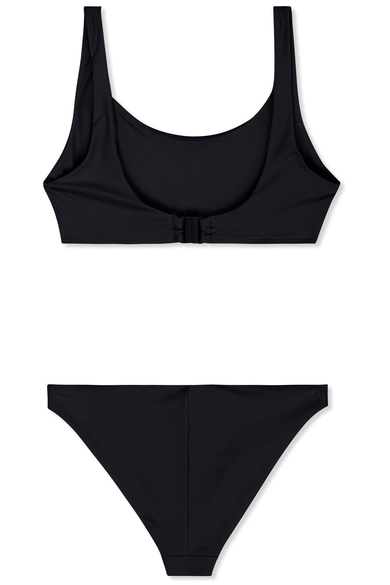 ISOLA LOGO SCOOP NECK BIKINI BLACK 5