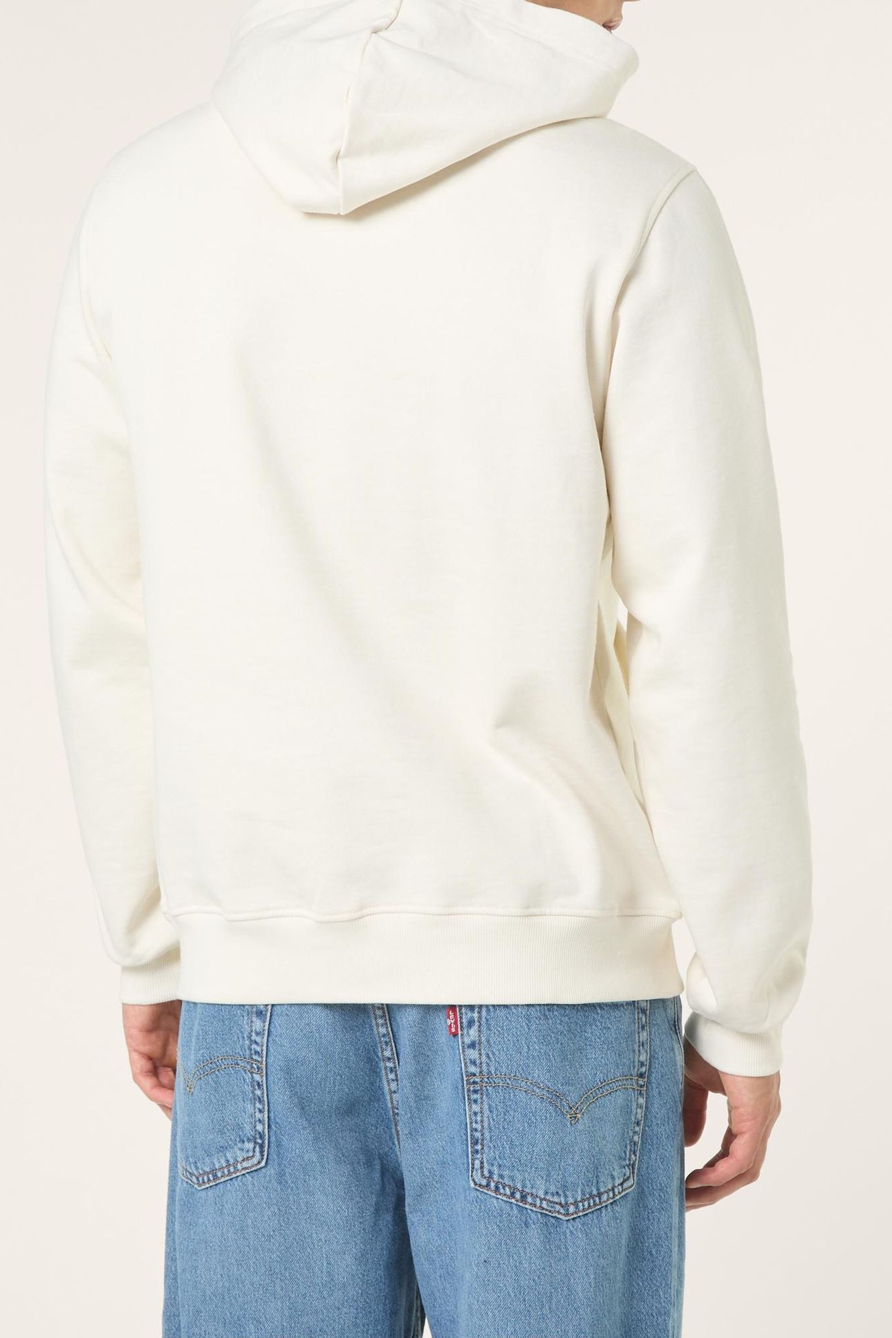 DIECIMO REGULAR HERITAGE TAPE HOODIE EGRET 3