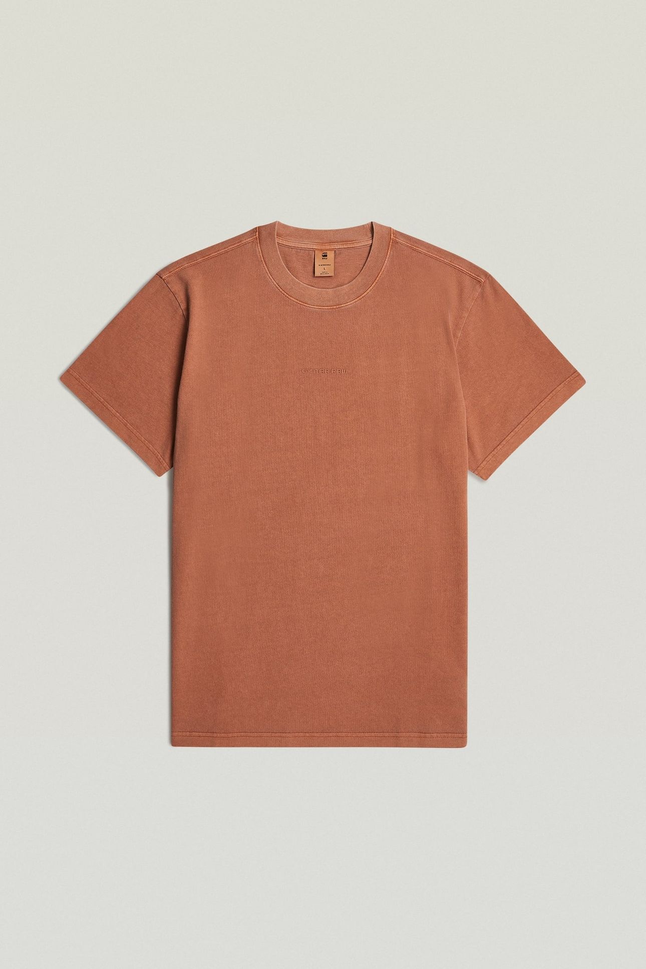 OVERDYED CENTER CHEST LOOSE R T RED 6