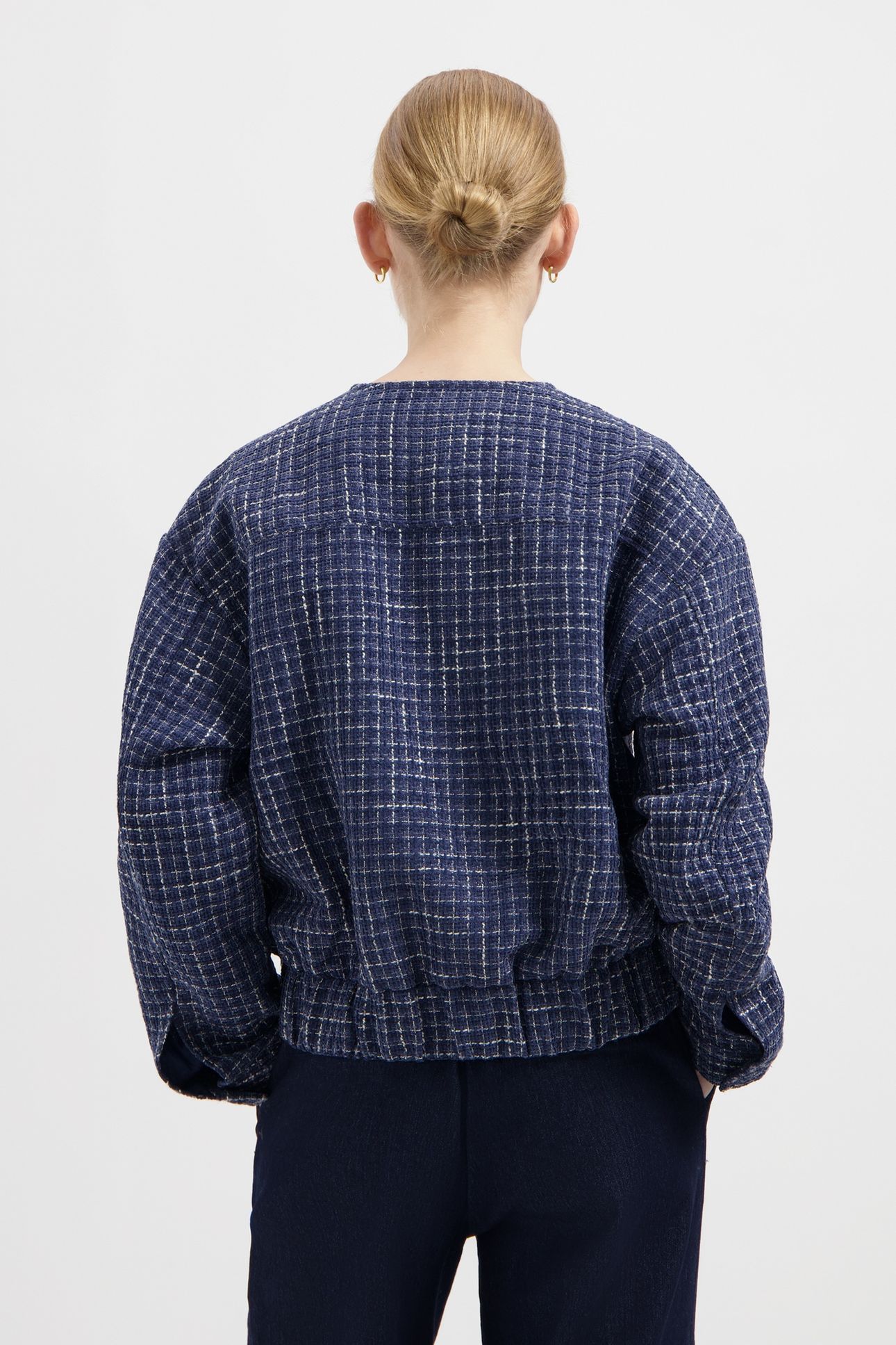 NOUS SOMMES LABELS – SUSIE TWEED JACKET NAVY 3