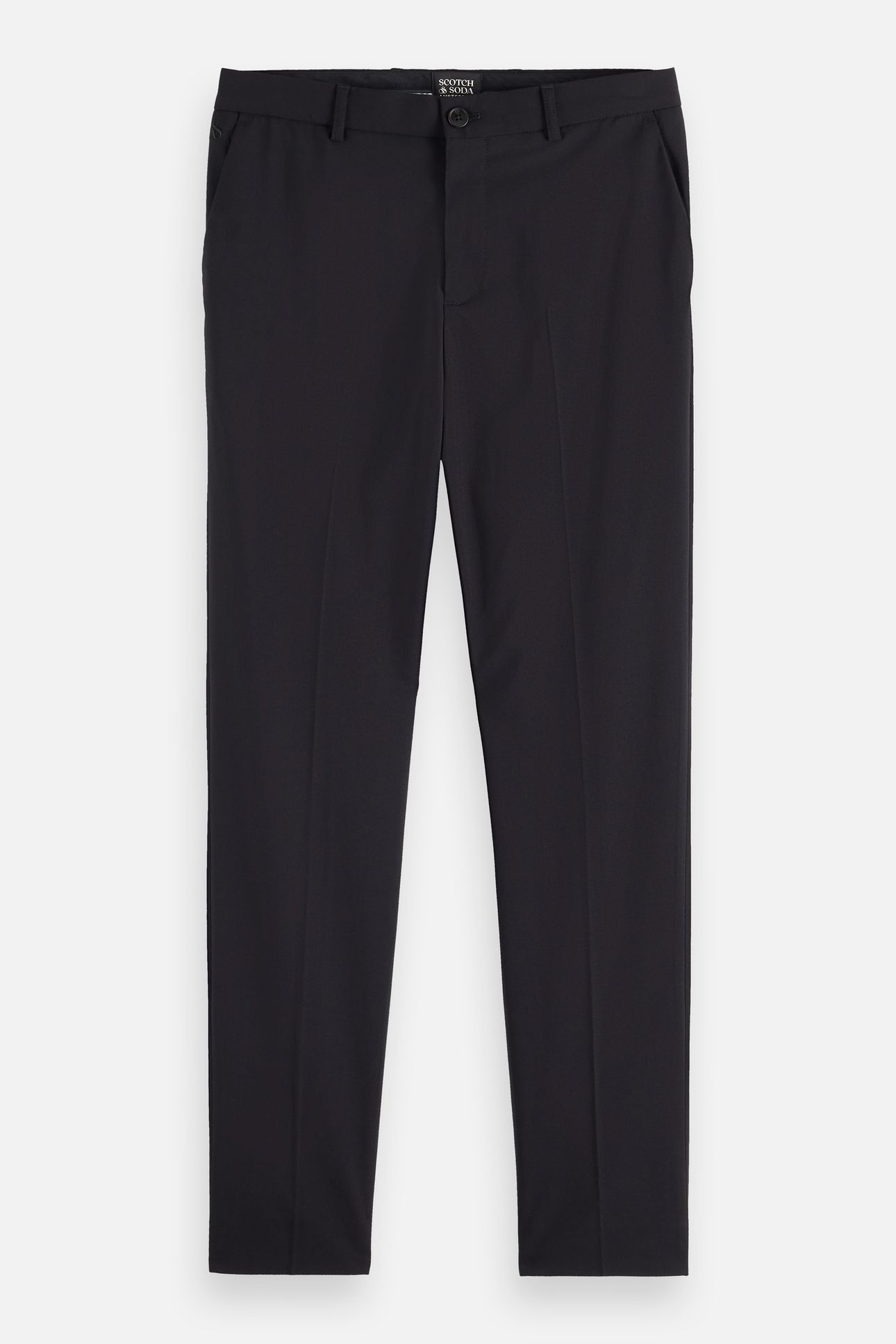CORE - IRVING - COOL-WOOL BLEND CHINO BLACK 5