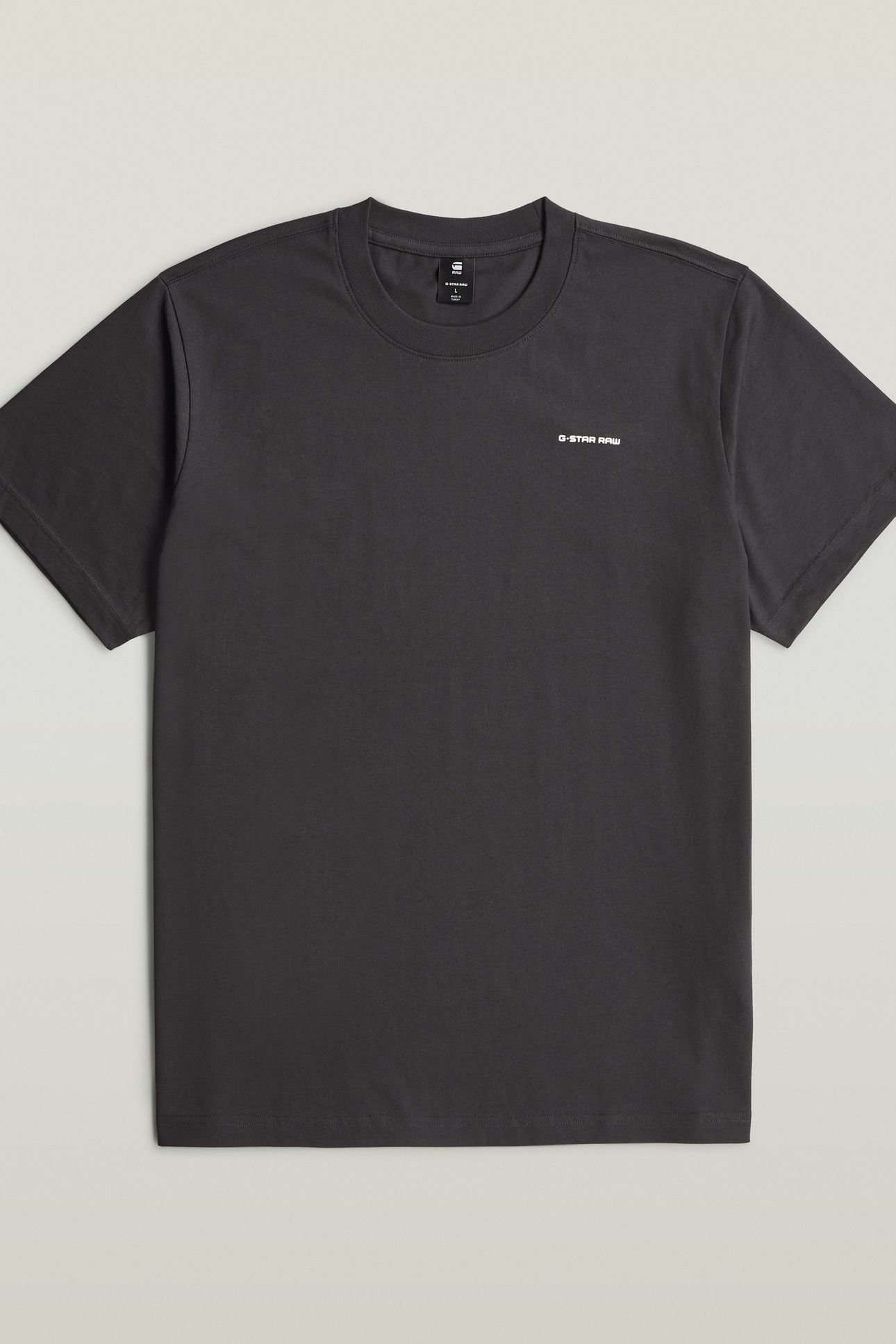 CHEST LOGO LOOSE R T DARK GREY 5