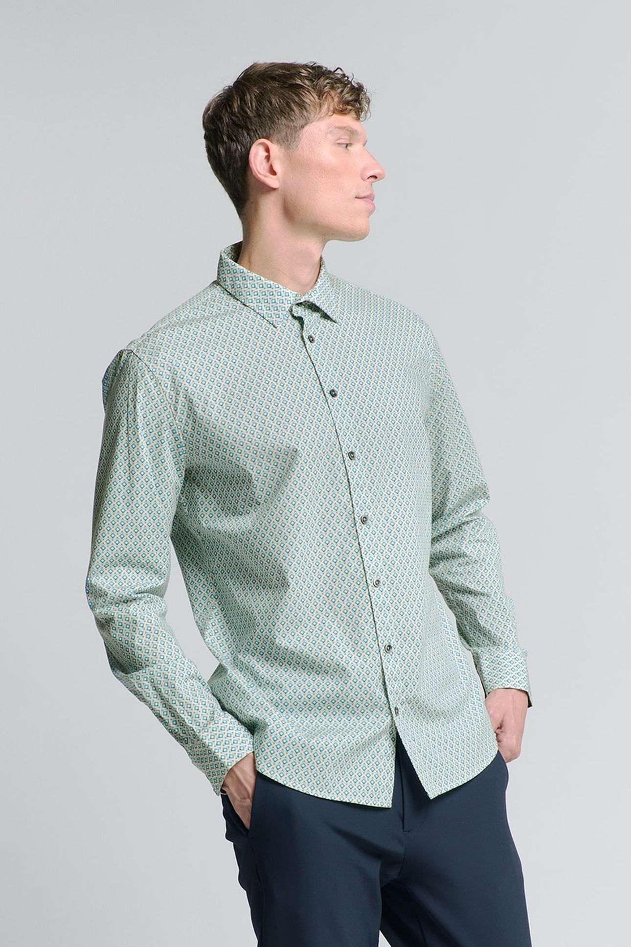 SHIRT STRETCH ALLOVER PRINTED PACIFIC 3