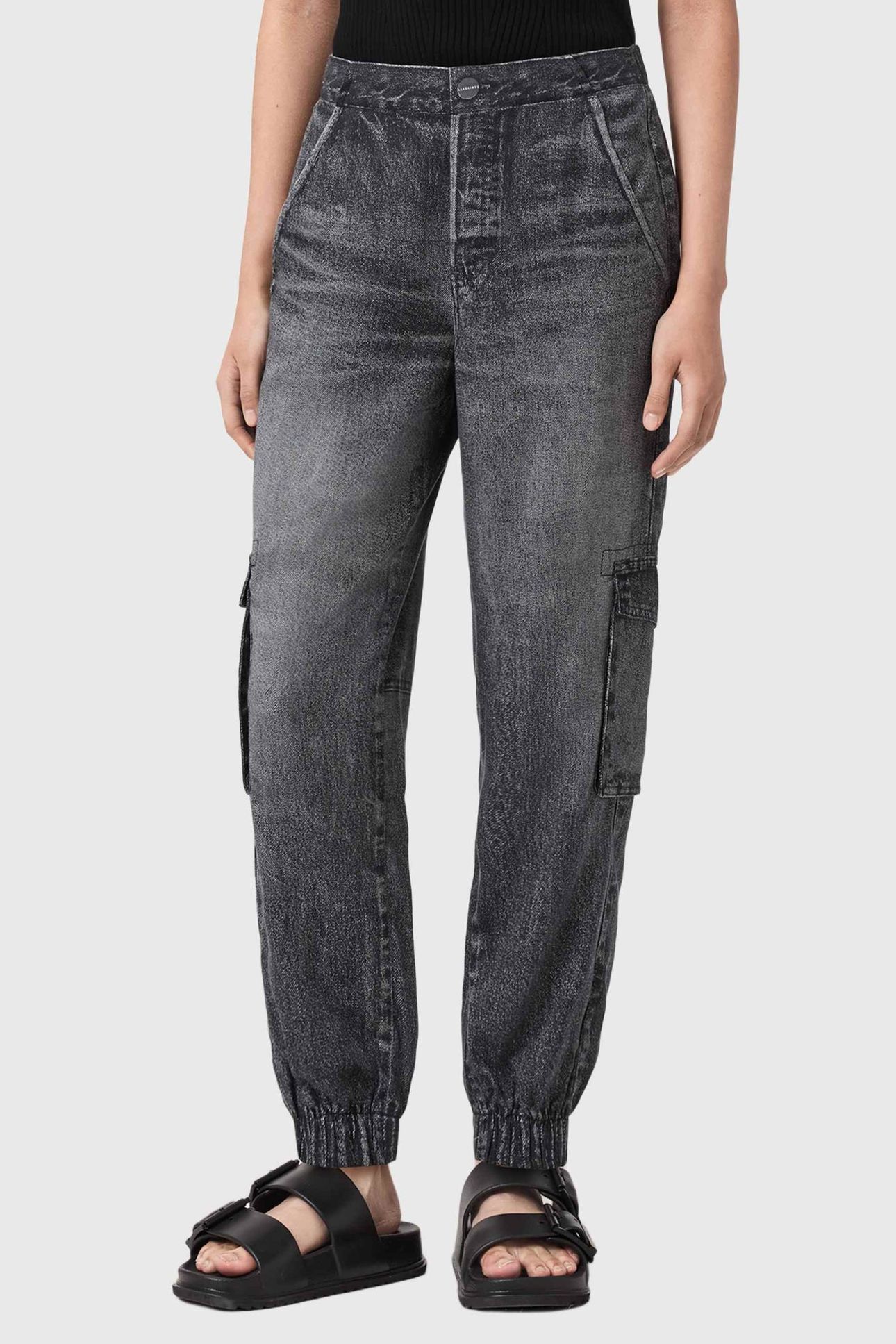 SELMA TROUSER ILLUSION BLACK 1