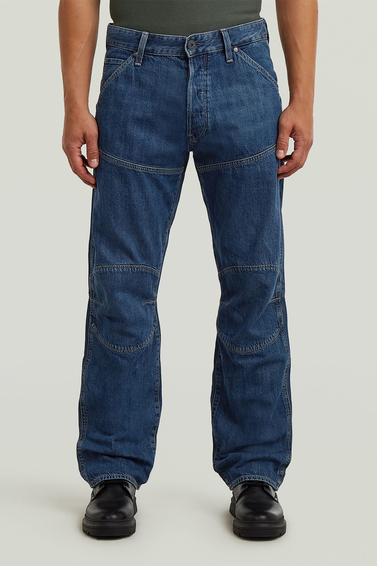 5620 3D REGULAR JEANS DARK BLUE 1