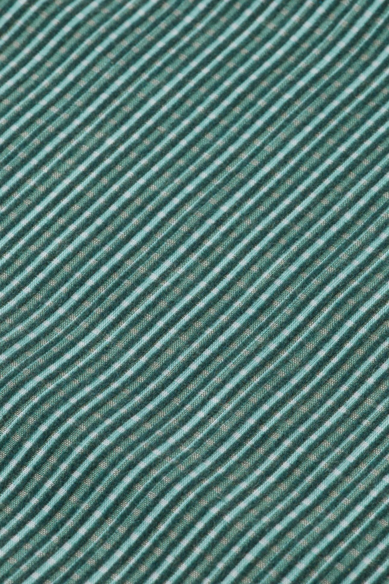 MICRO-CHECK STRUCTURED SHIRT AGATE GREEN MICRO CHECK 7