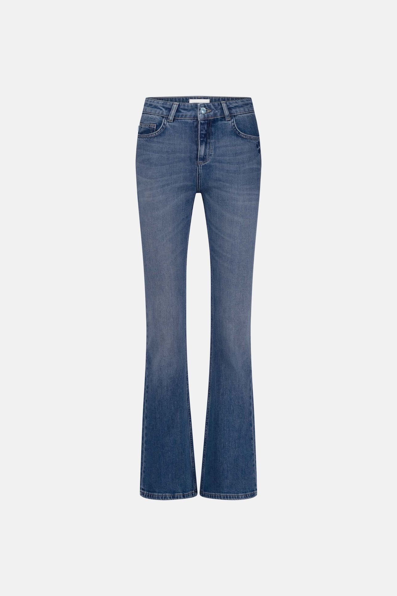 EVA FLARE JEANS MID BLUE 5
