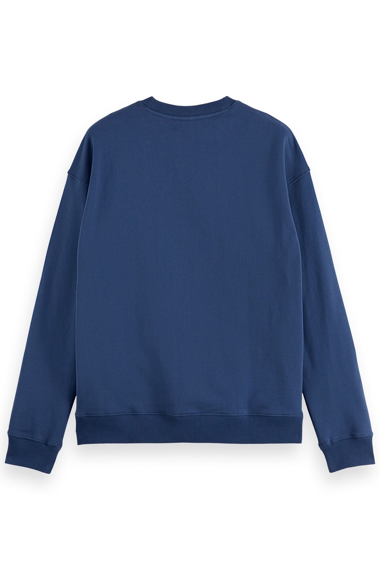 RELAXED-FIT EMBROIDERED SWEATSHIRT ATLANTIC BLUE 4