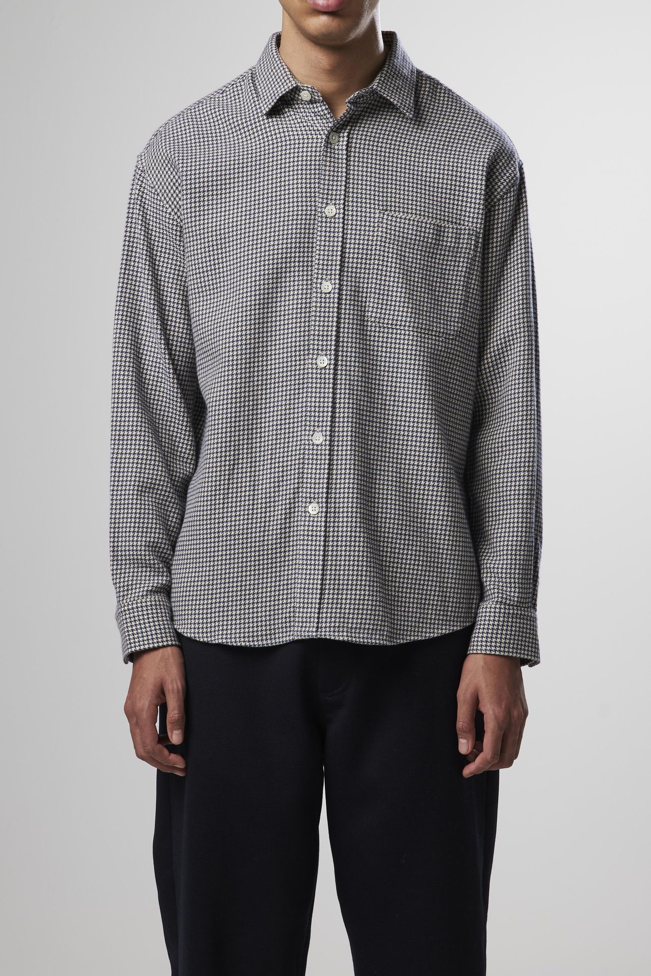 DEON 5270 LOOSE FIT PLAID SHIRT 1