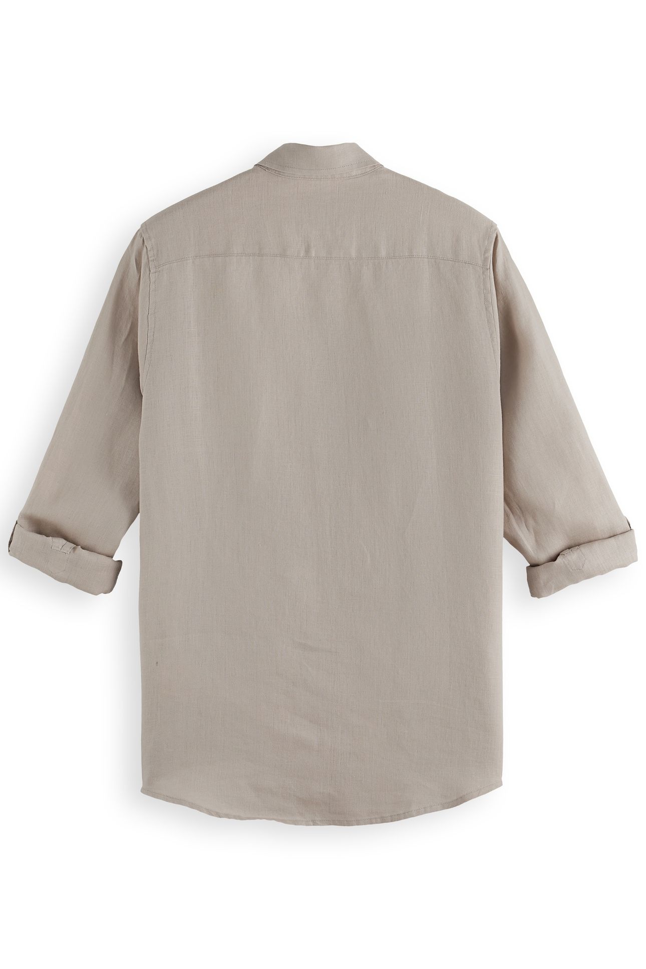 SEASONAL CORE - REGULAR FIT LINEN SHIRT HIGHWAY GREY 6