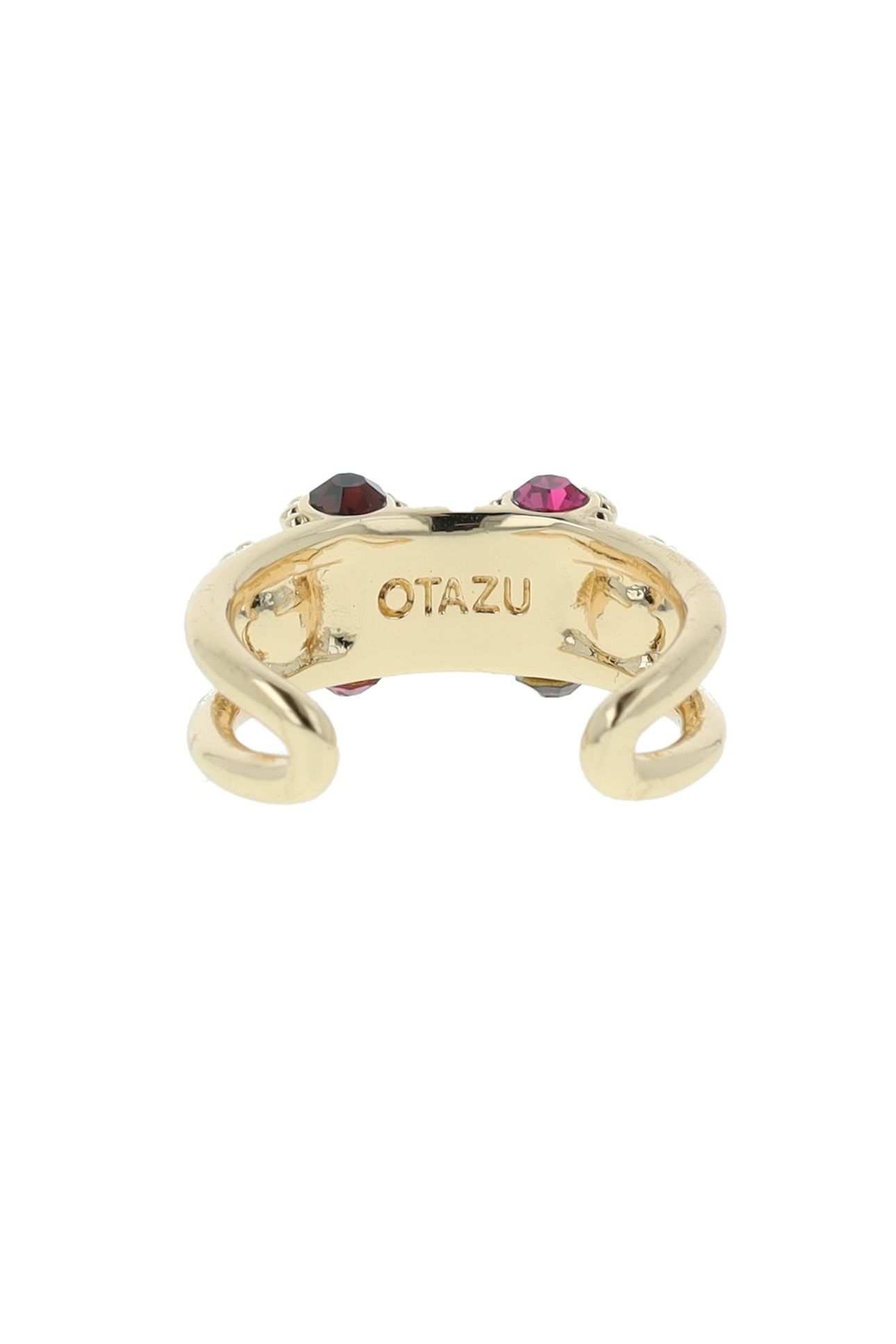 OTAZU VINTAGE BARREL RING SIAM RED 3